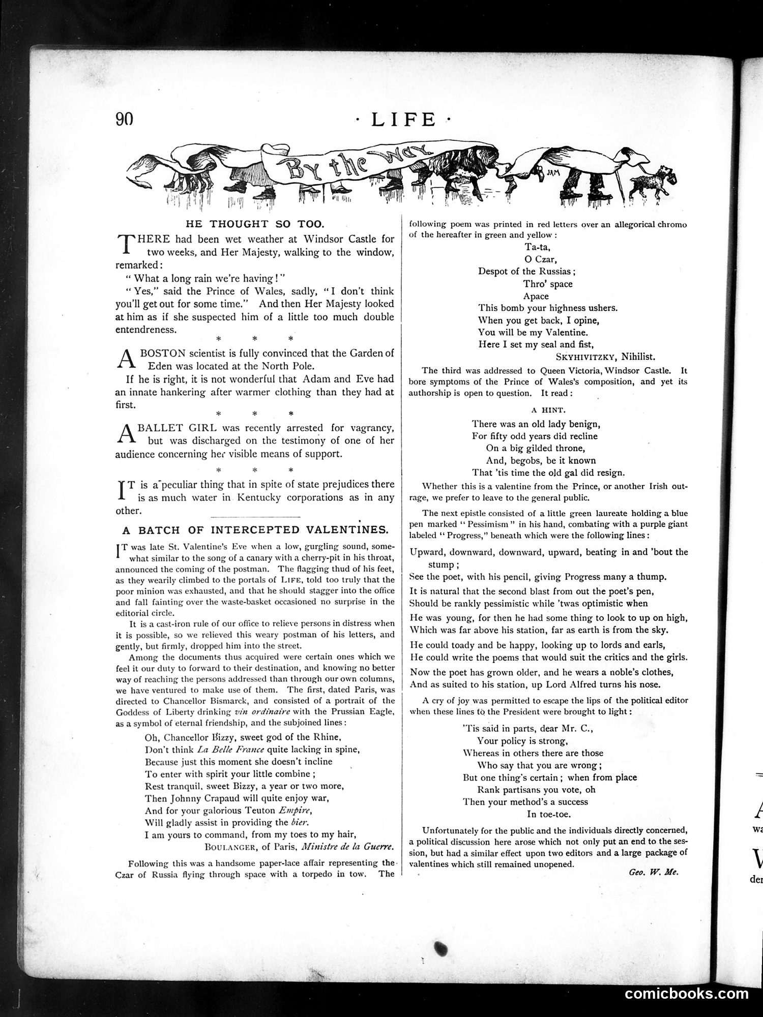 Life — February 17, 1887 — page 6: Life, 1887-02-17
