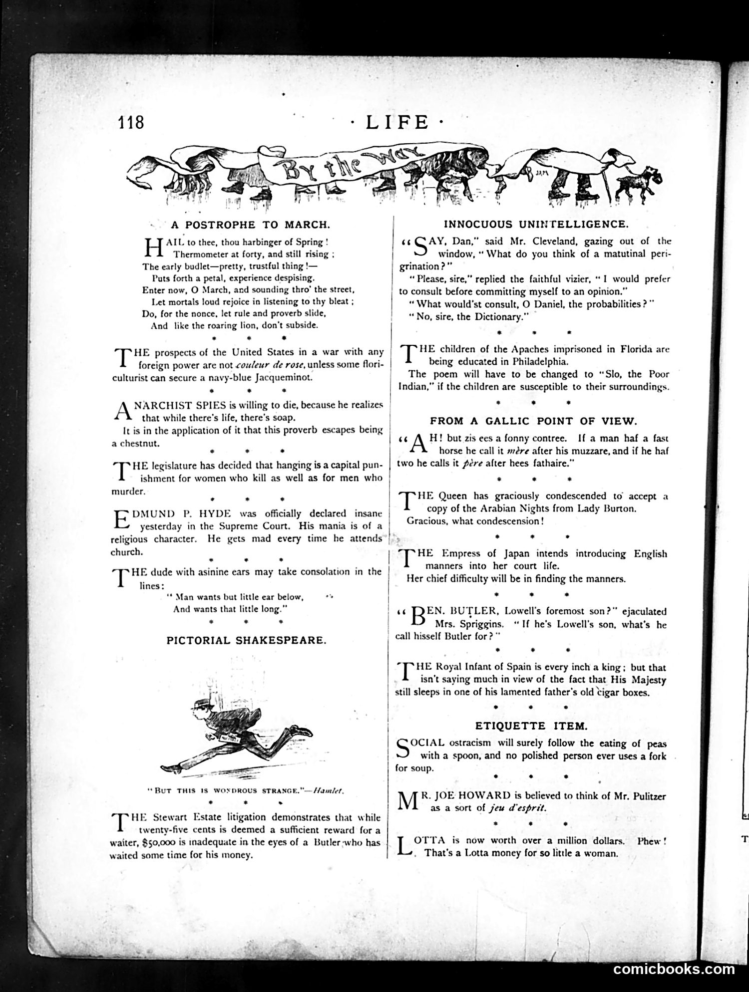 Life — March 3, 1887 — page 4: Life, 1887-03-03