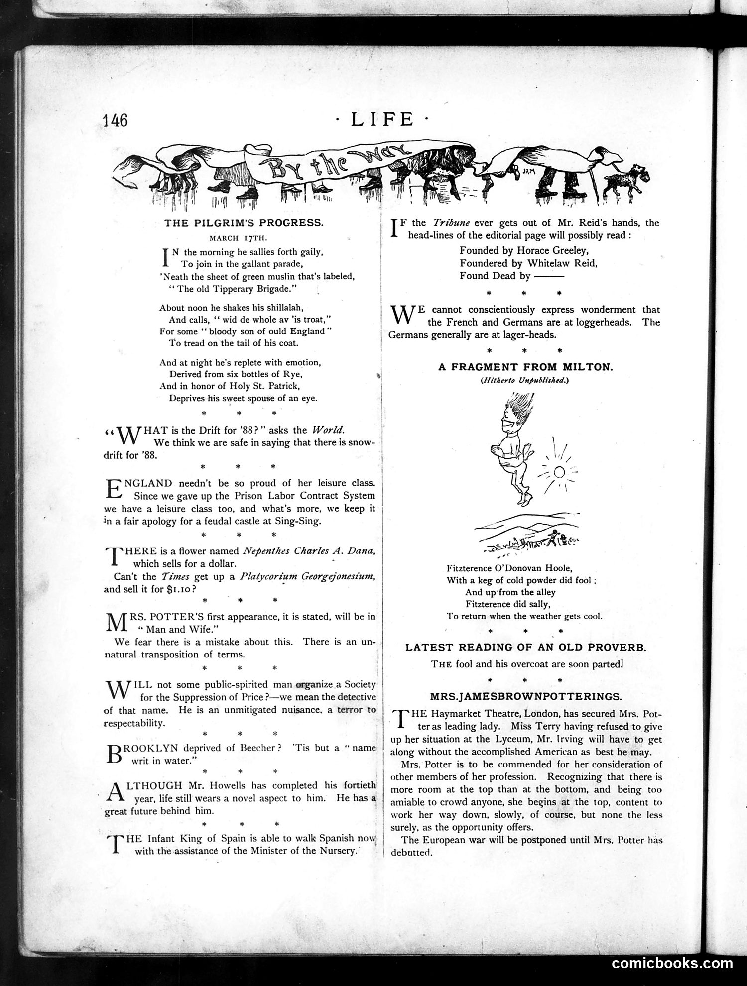 Life — March 17, 1887 — page 4: Life, 1887-03-17