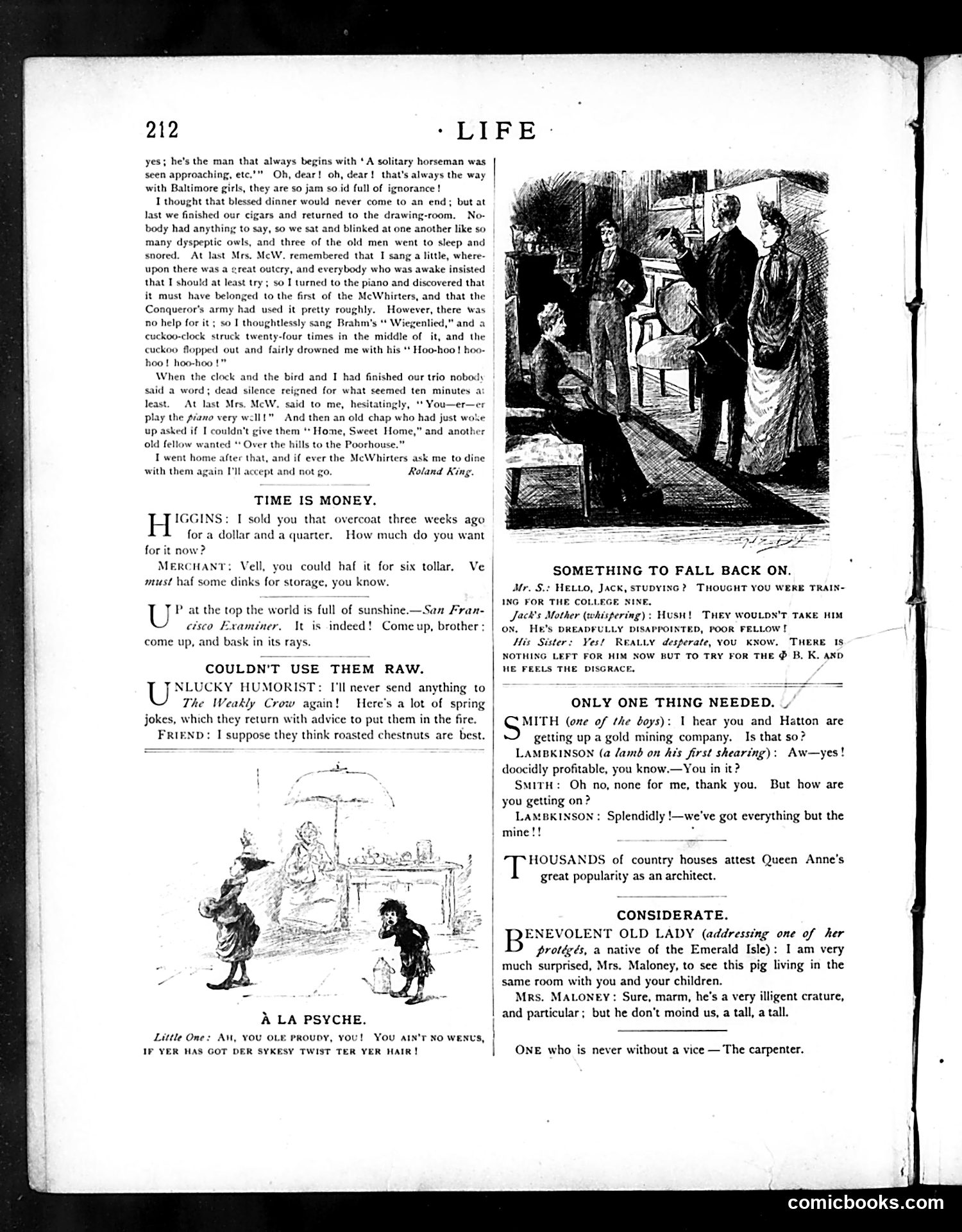 Life — April 14, 1887 — page 12: Life, 1887-04-14