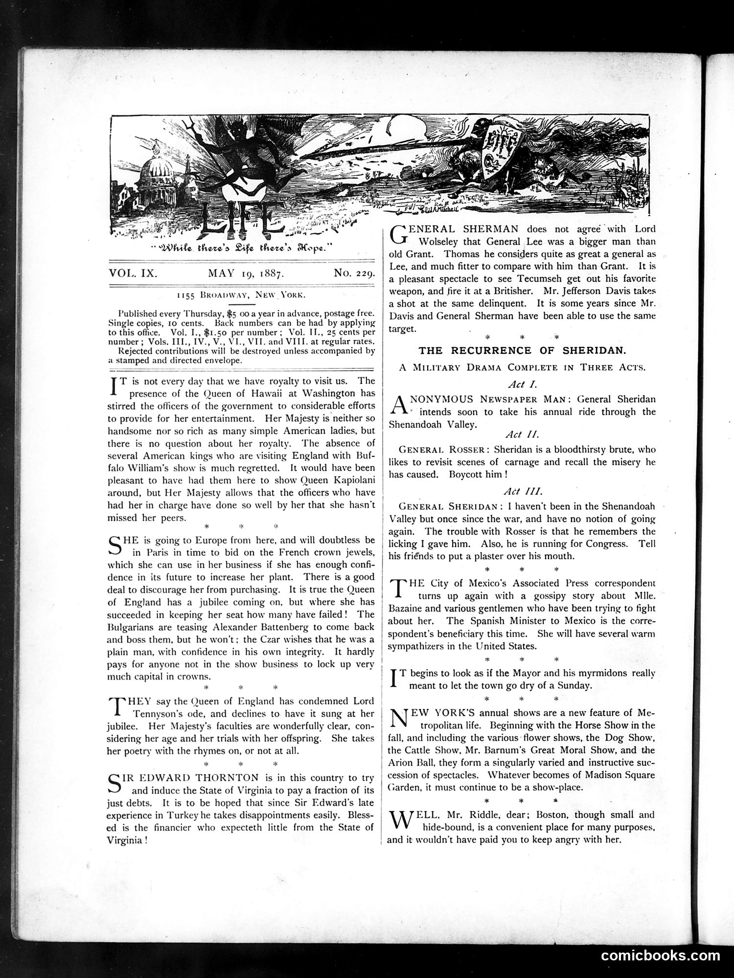Life — May 19, 1887 — page 2: Life, 1887-05-19