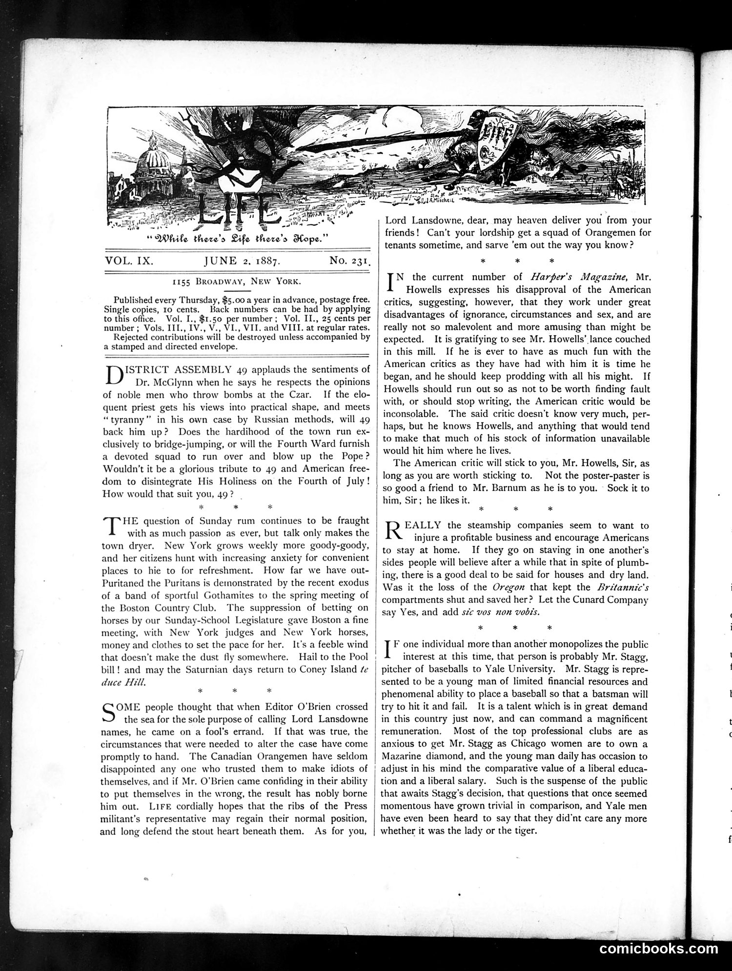 Life — June 2, 1887 — page 2: Life, 1887-06-02
