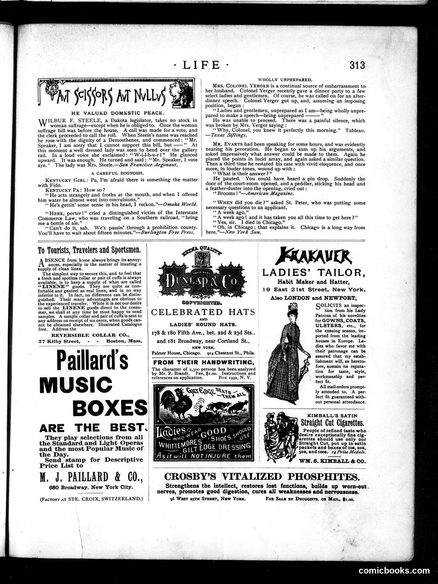 Life — June 2, 1887 — page 13: Life, 1887-06-02