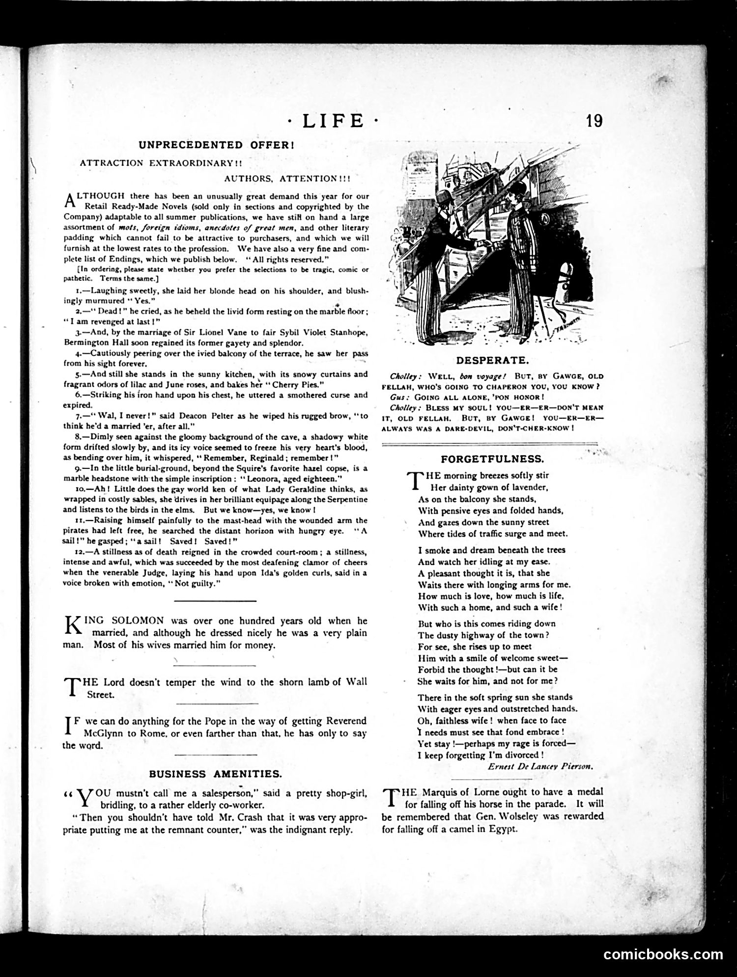 Life — July 14, 1887 — page 5: Life, 1887-07-14