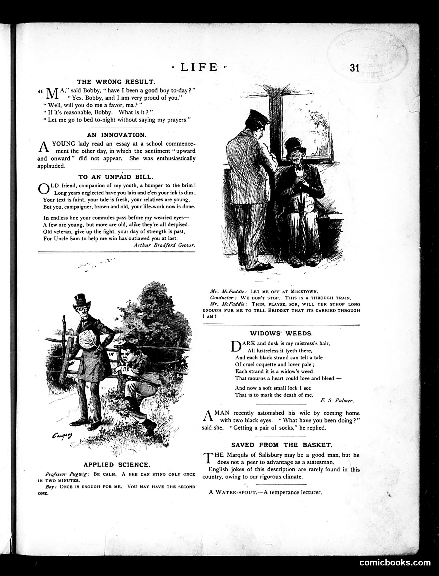 Life — July 21, 1887 — page 3: Life, 1887-07-21