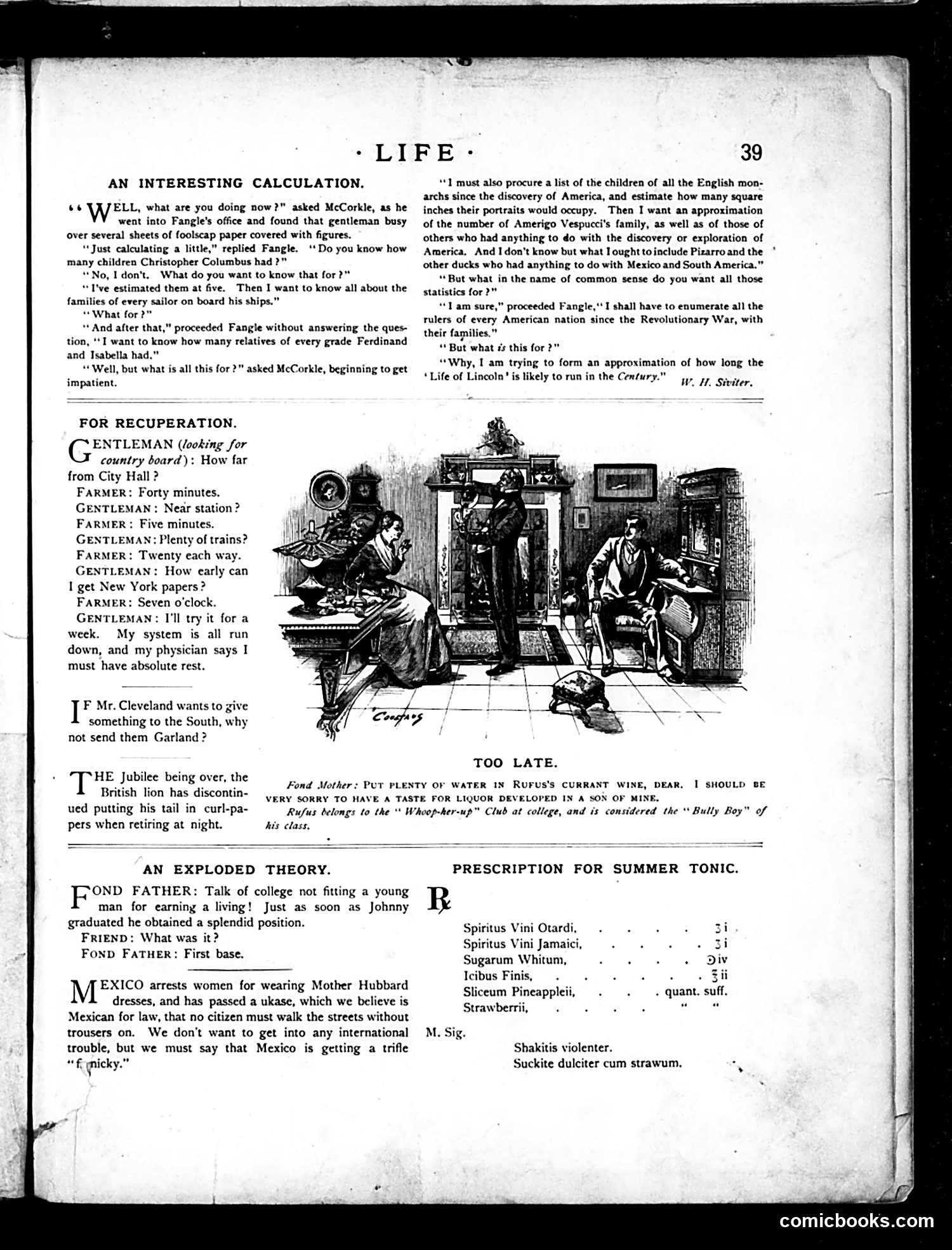 Life — July 21, 1887 — page 11: Life, 1887-07-21