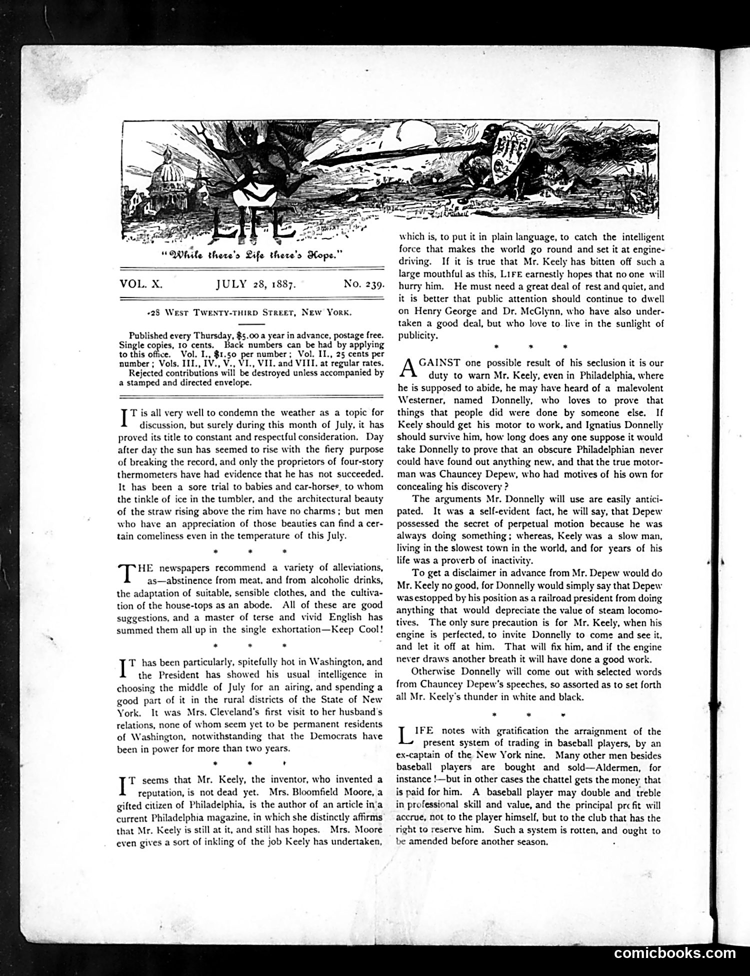 Life — July 28, 1887 — page 2: Life, 1887-07-28