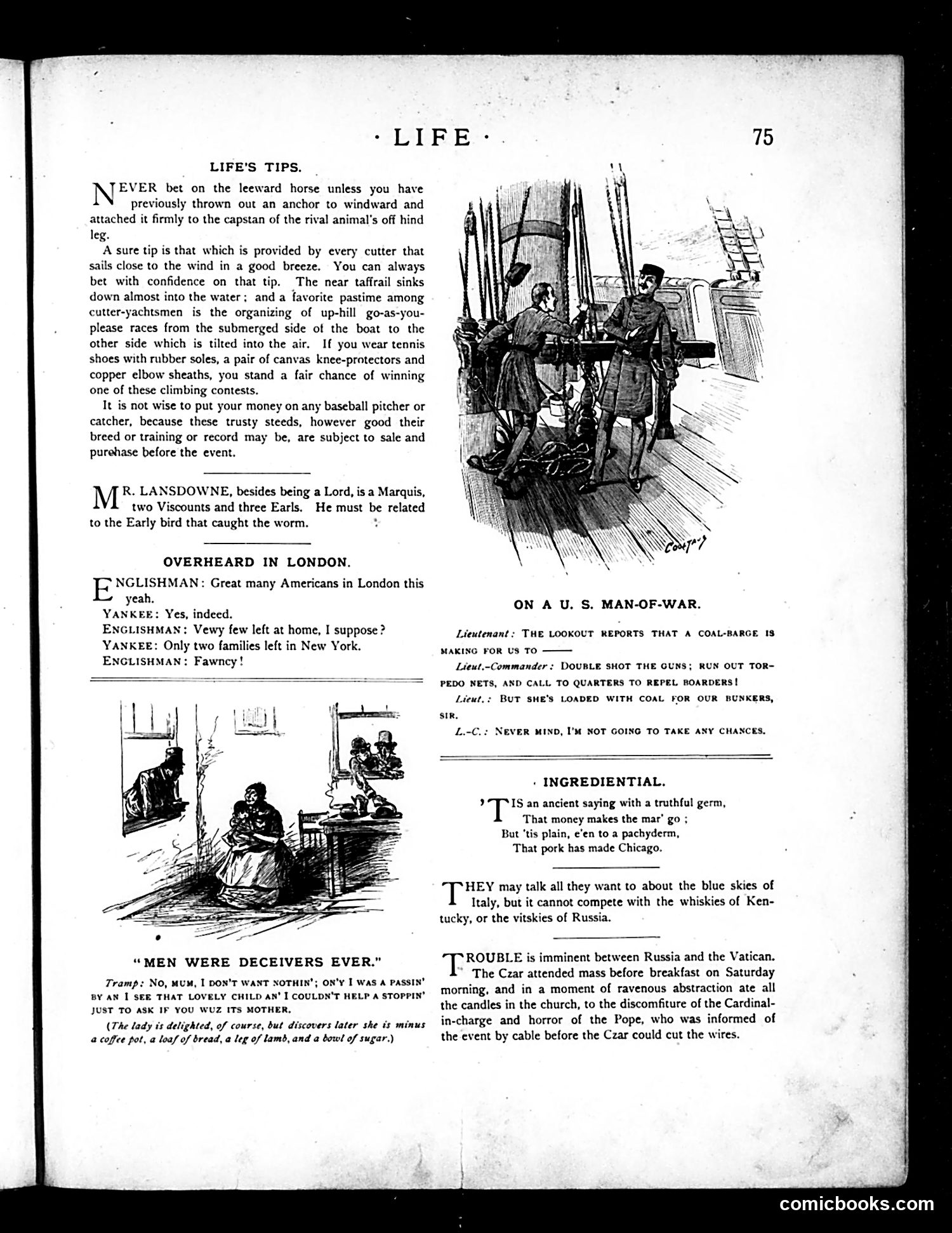 Life — August 11, 1887 — page 5: Life, 1887-08-11