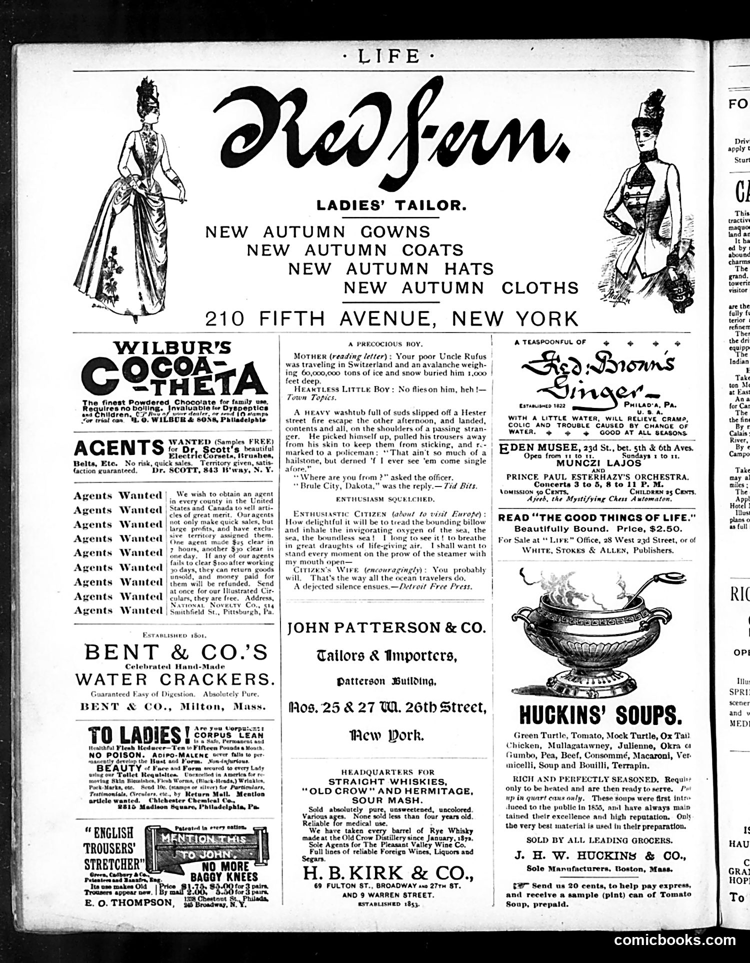 Life — September 22, 1887 — page 14: Life, 1887-09-22