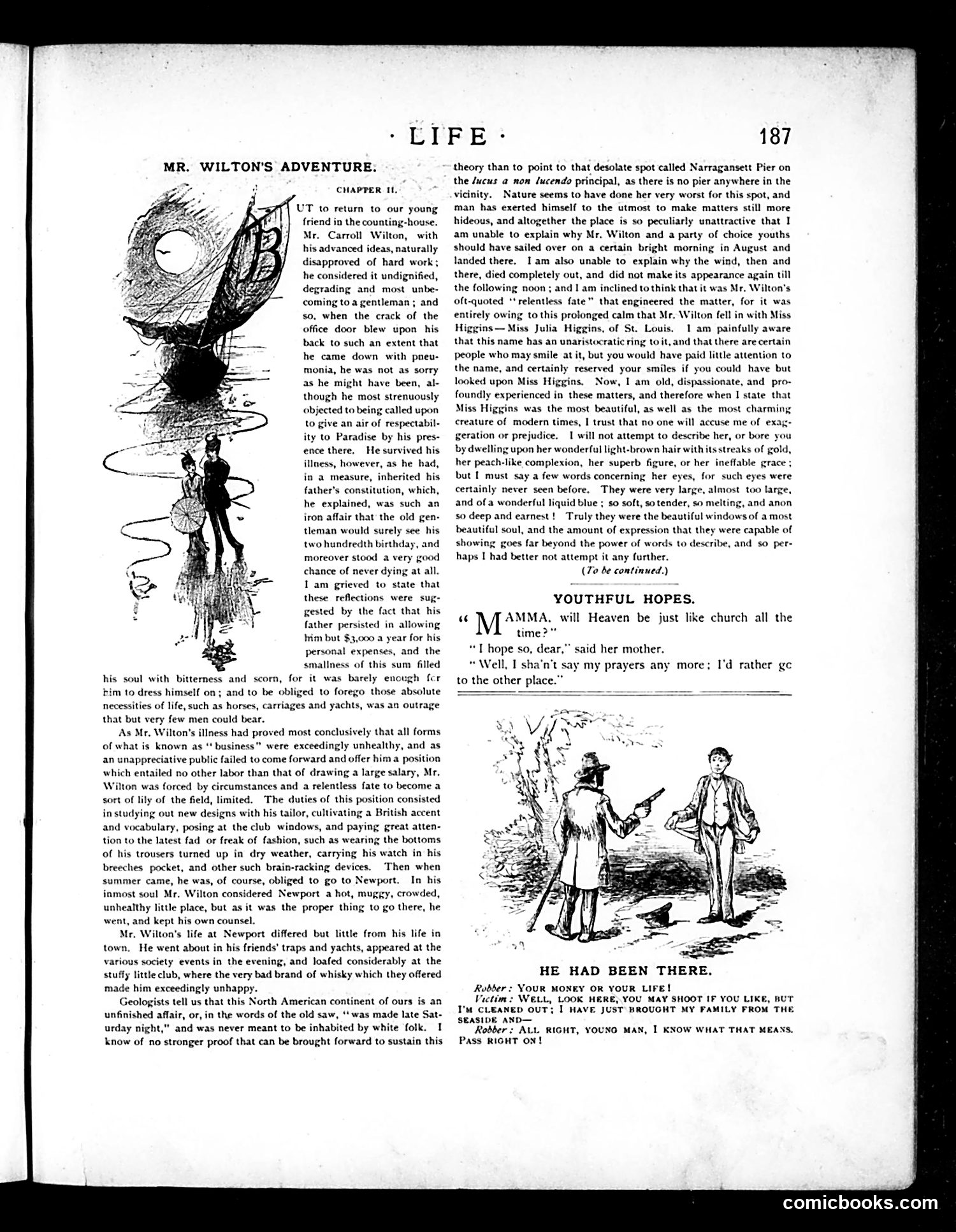 Life — October 6, 1887 — page 5: Life, 1887-10-06