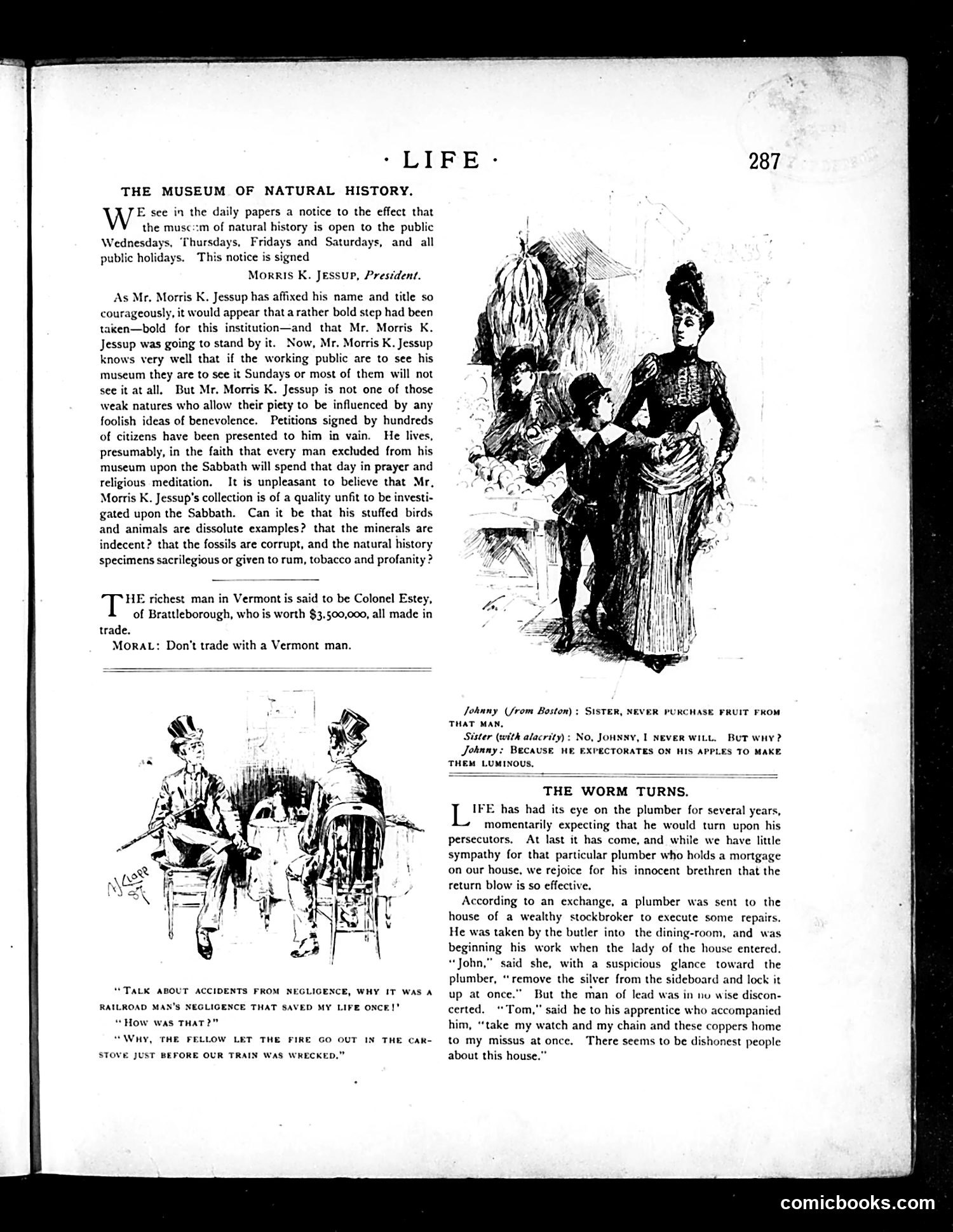 Life — November 24, 1887 — page 5: Life, 1887-11-24