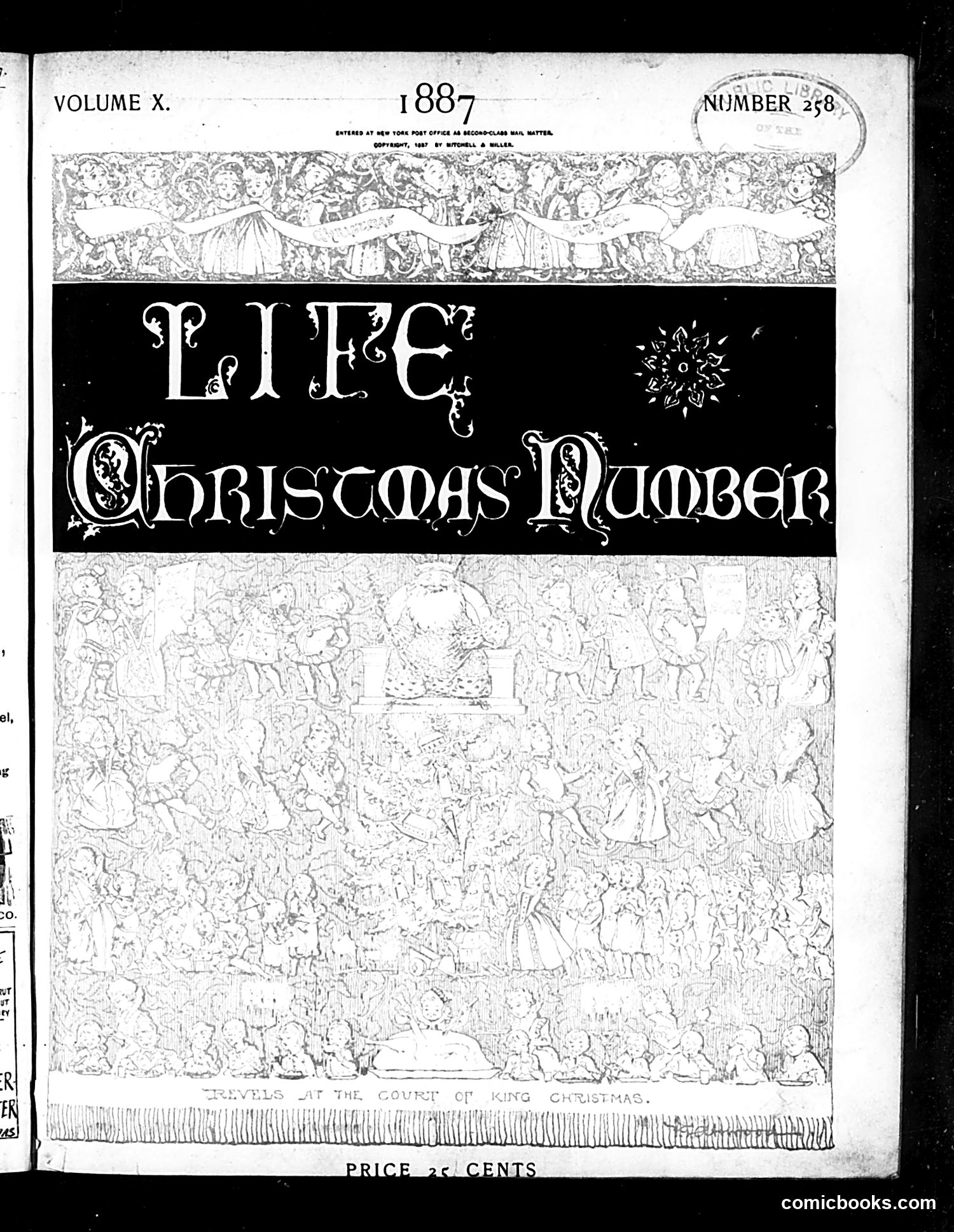 Life — December 8, 1887 — page 1: Life, 1887-12-08
