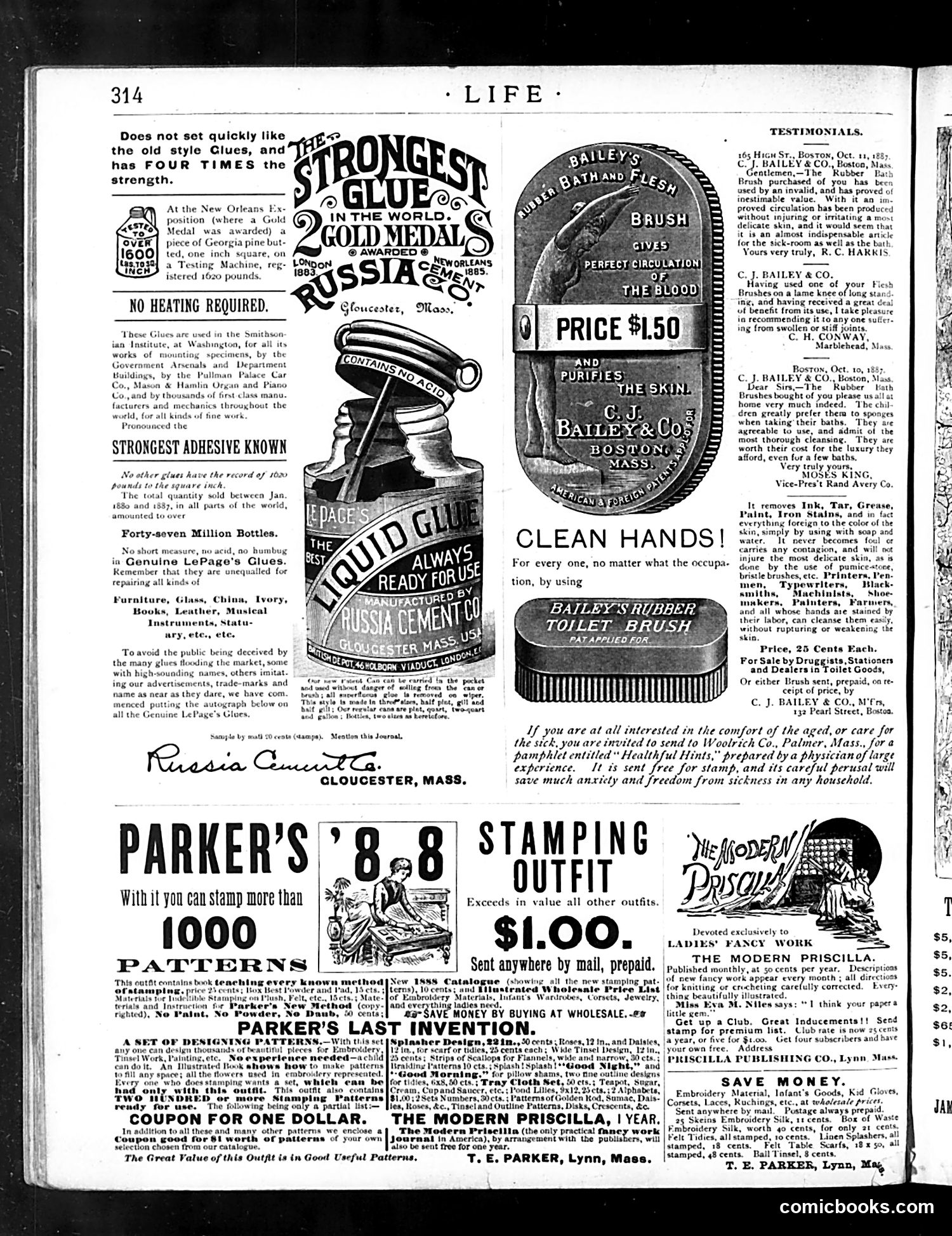 Life — December 8, 1887 — page 2: Life, 1887-12-08