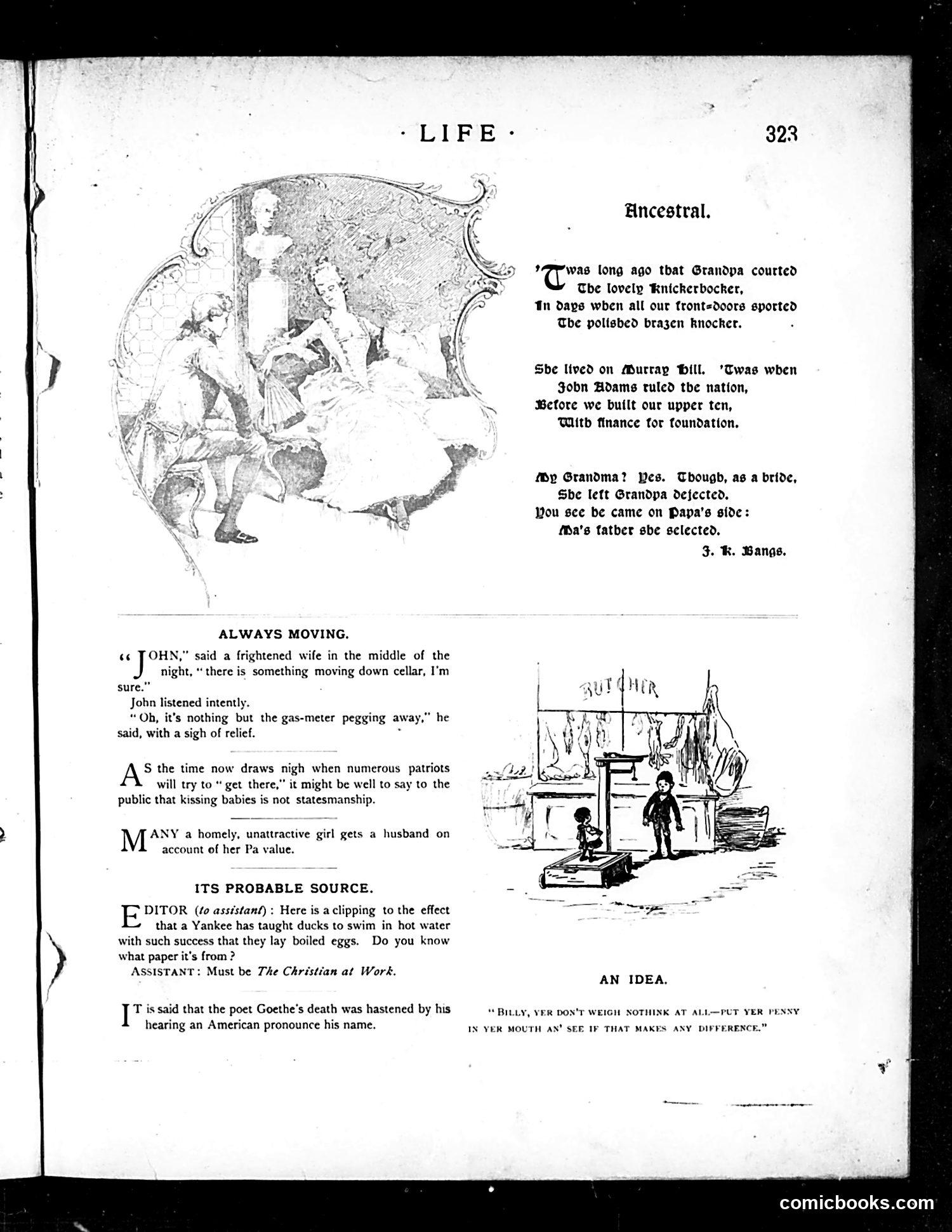 Life — December 8, 1887 — page 5: Life, 1887-12-08