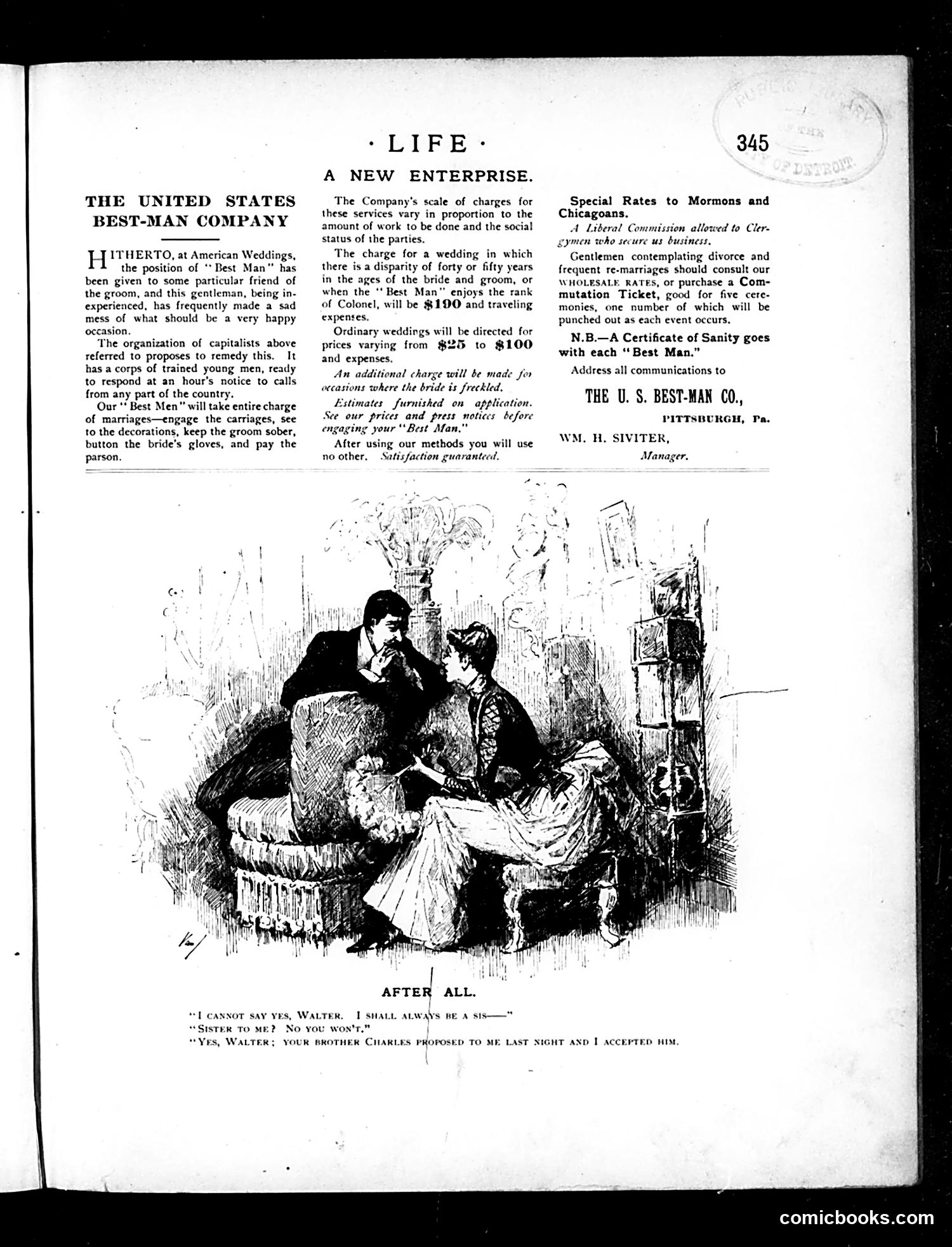 Life — December 15, 1887 — page 5: Life, 1887-12-15