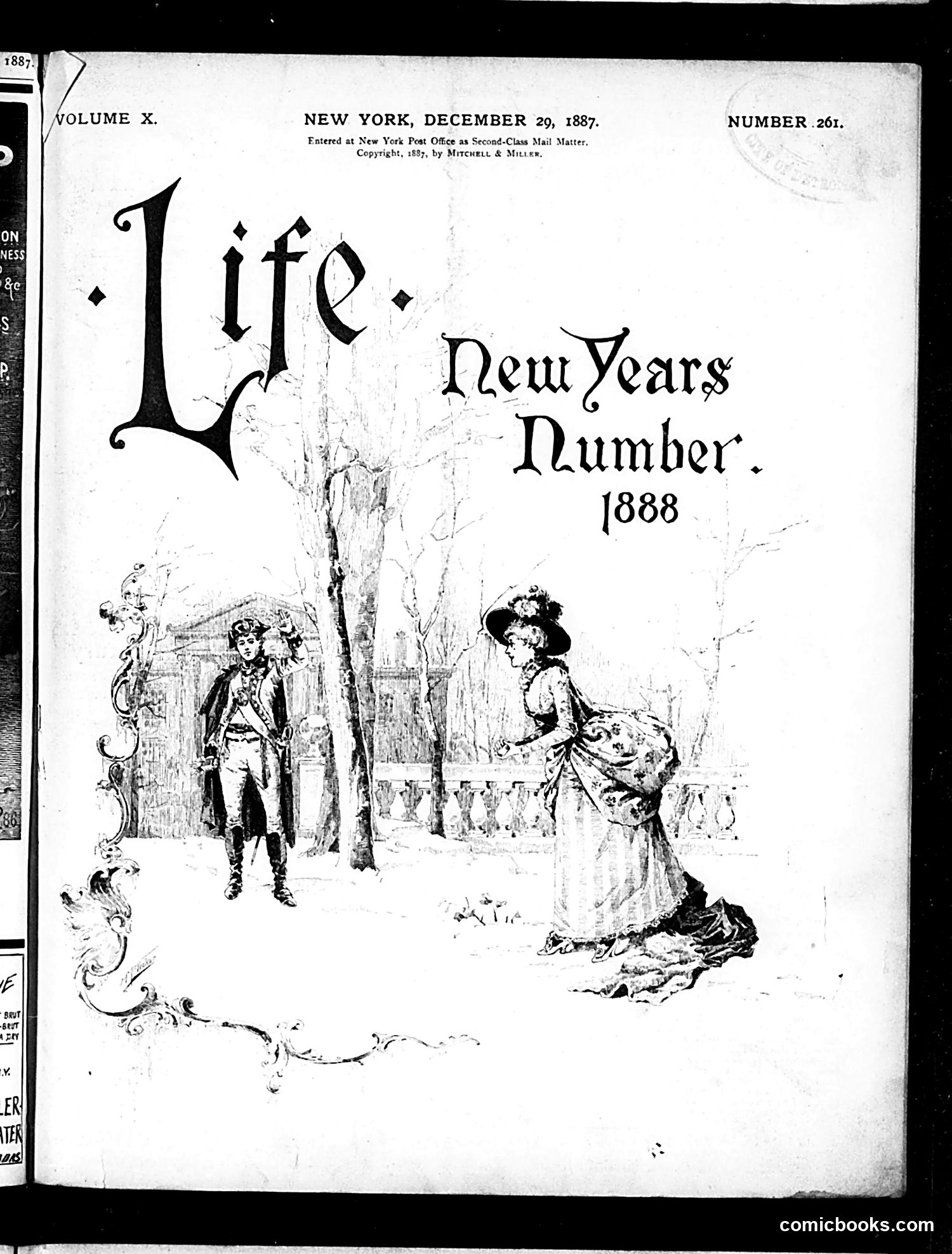 Life — December 29, 1887 — page 1: Life, 1887-12-29