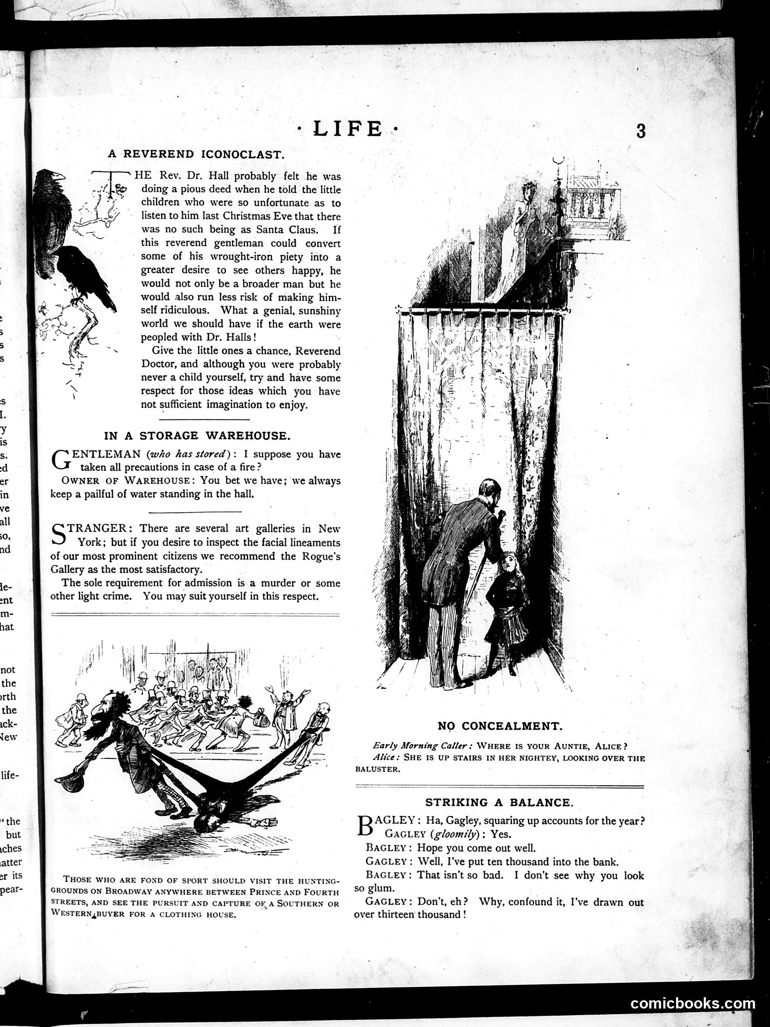 Life — January 5, 1888 — page 3: Life, 1888-01-05