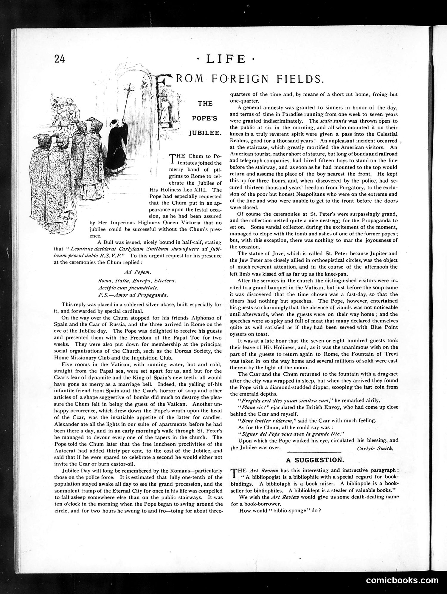Life — January 12, 1888 — page 10: Life, 1888-01-12