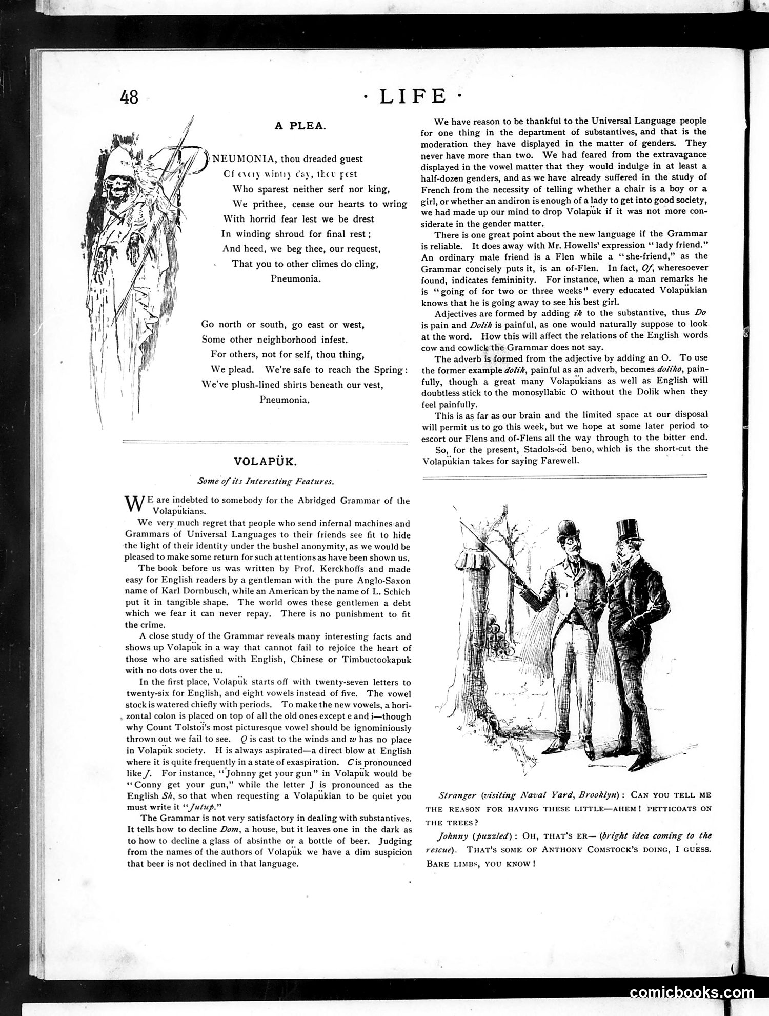 Life — January 26, 1888 — page 6: Life, 1888-01-26