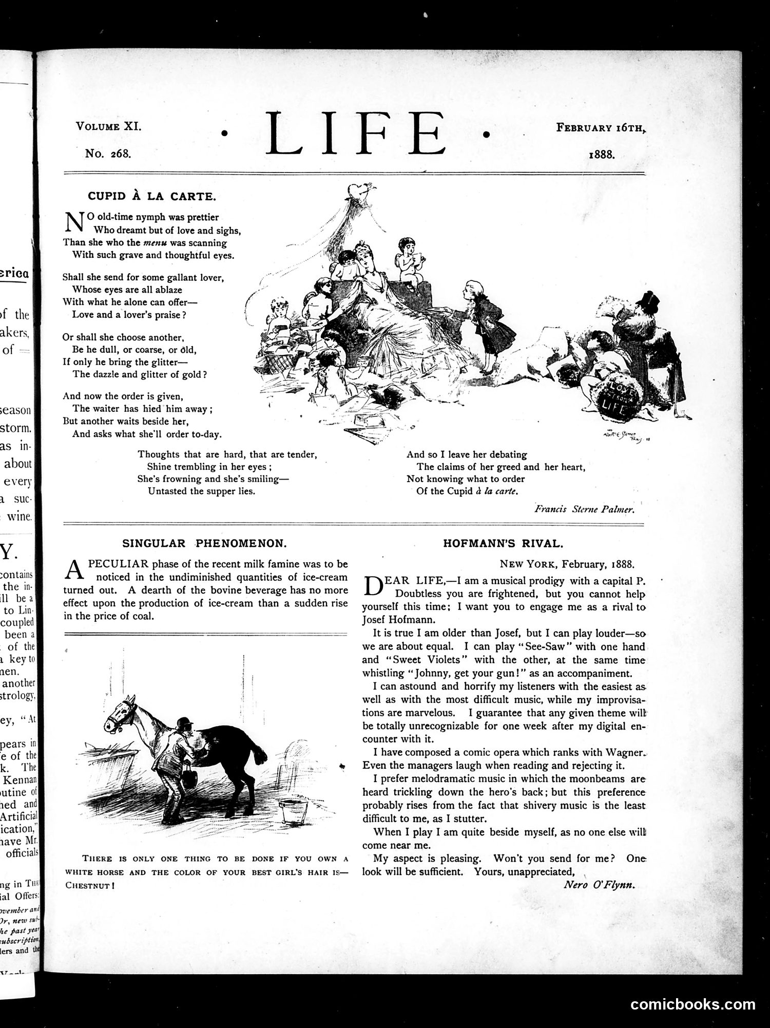 Life — February 16, 1888 — page 3: Life, 1888-02-16