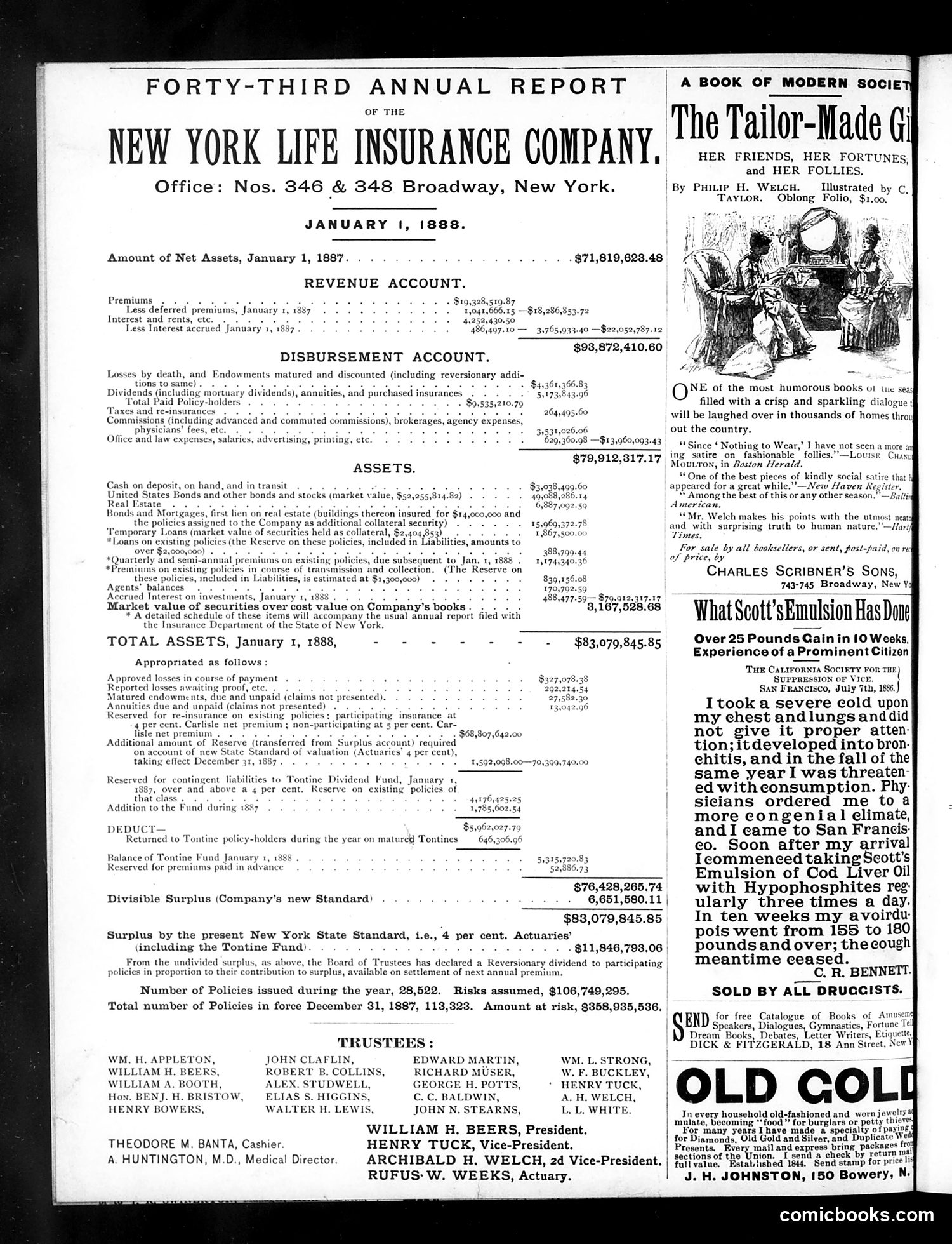 Life — March 8, 1888 — page 2: Life, 1888-03-08