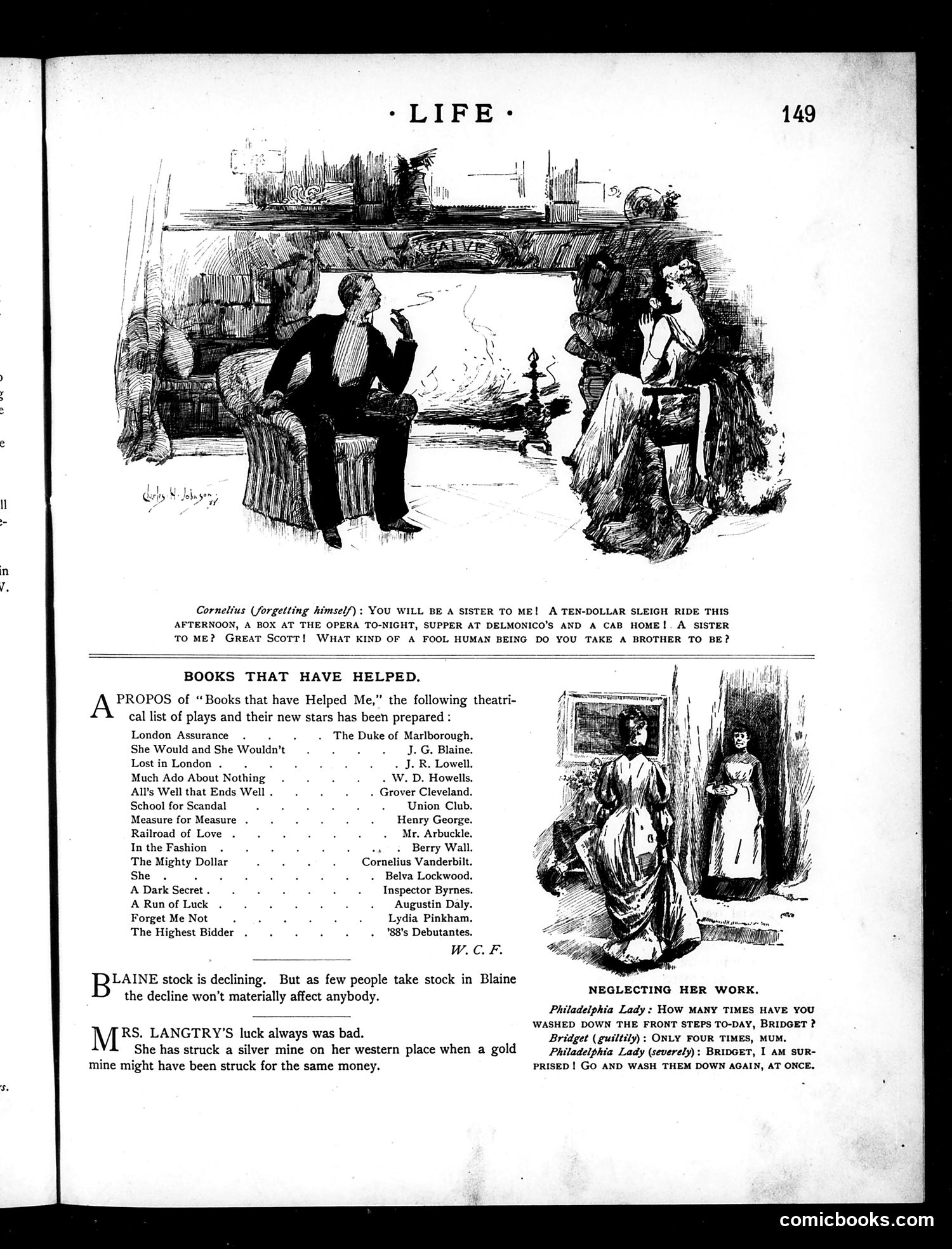 Life — March 15, 1888 — page 5: Life, 1888-03-15