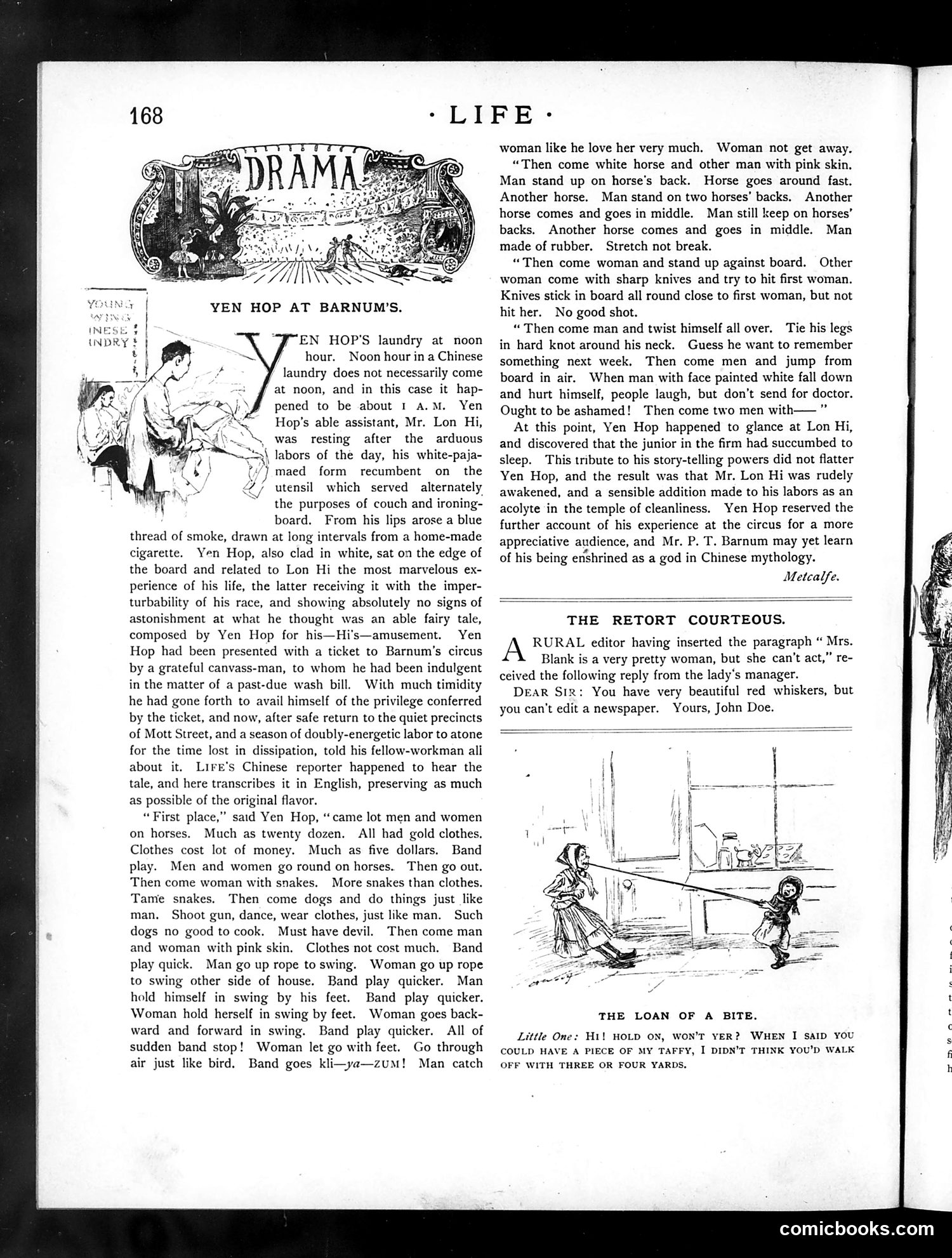 Life — March 22, 1888 — page 10: Life, 1888-03-22