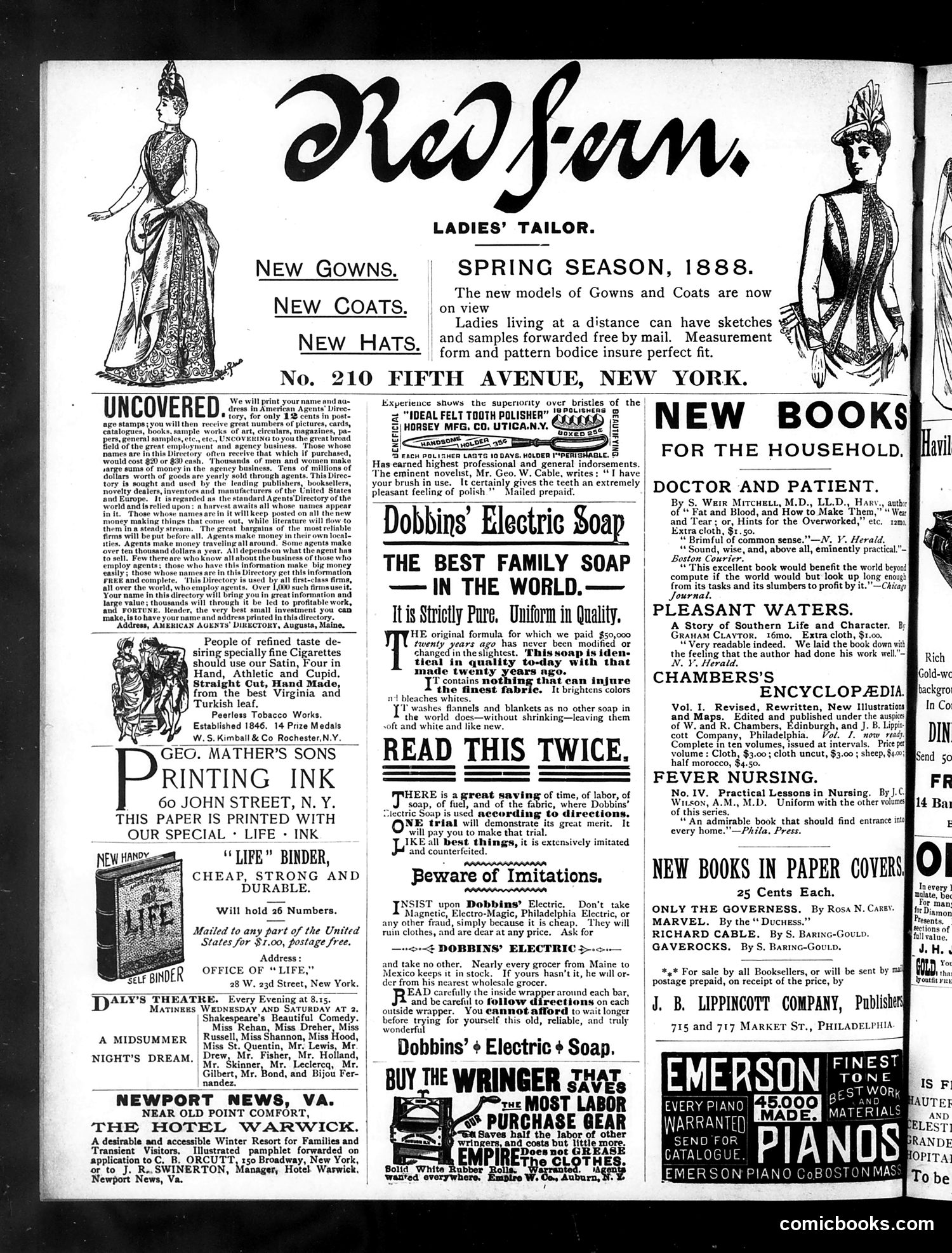 Life — March 22, 1888 — page 14: Life, 1888-03-22