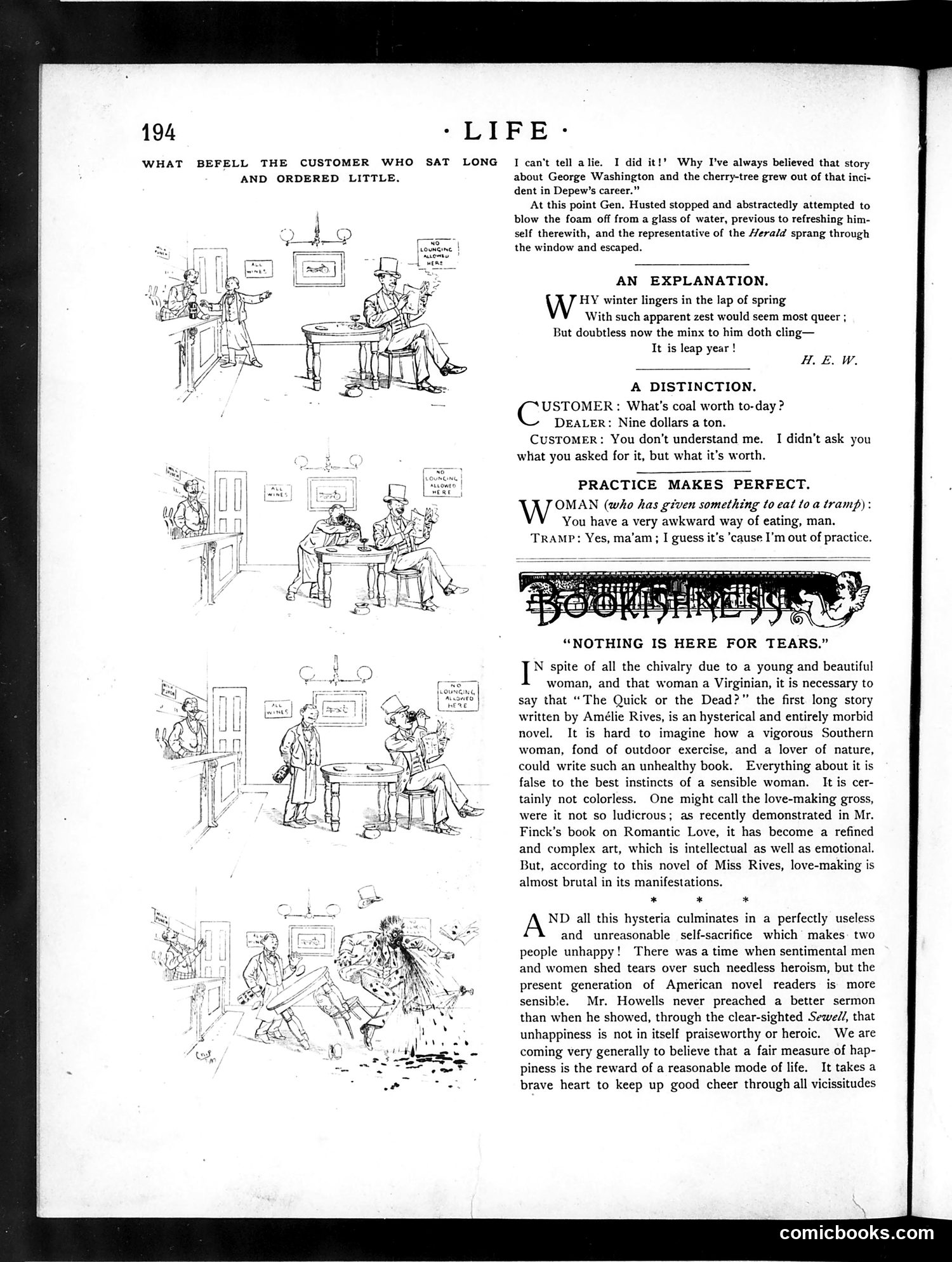 Life — April 5, 1888 — page 8: Life, 1888-04-05