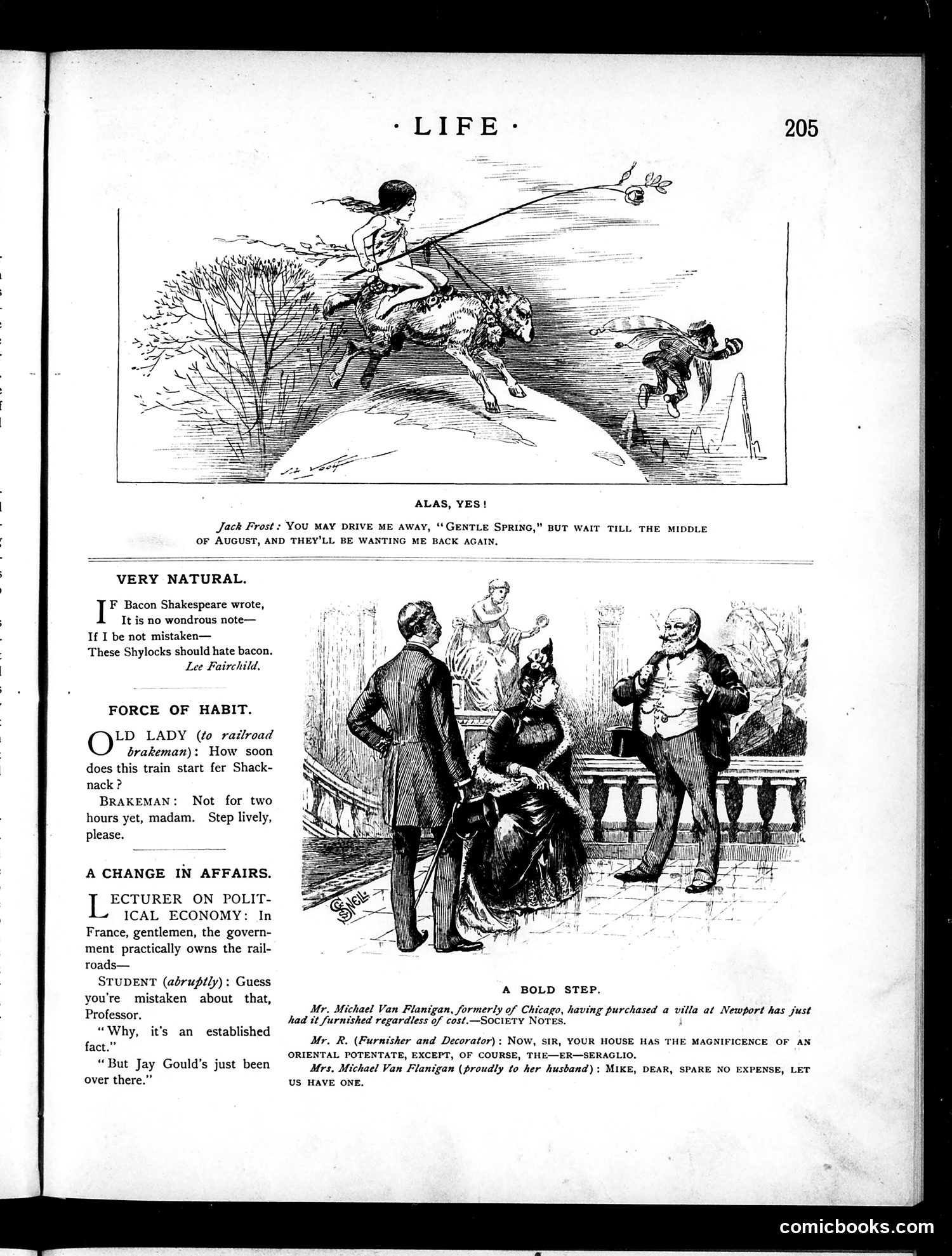 Life — April 12, 1888 — page 3: Life, 1888-04-12