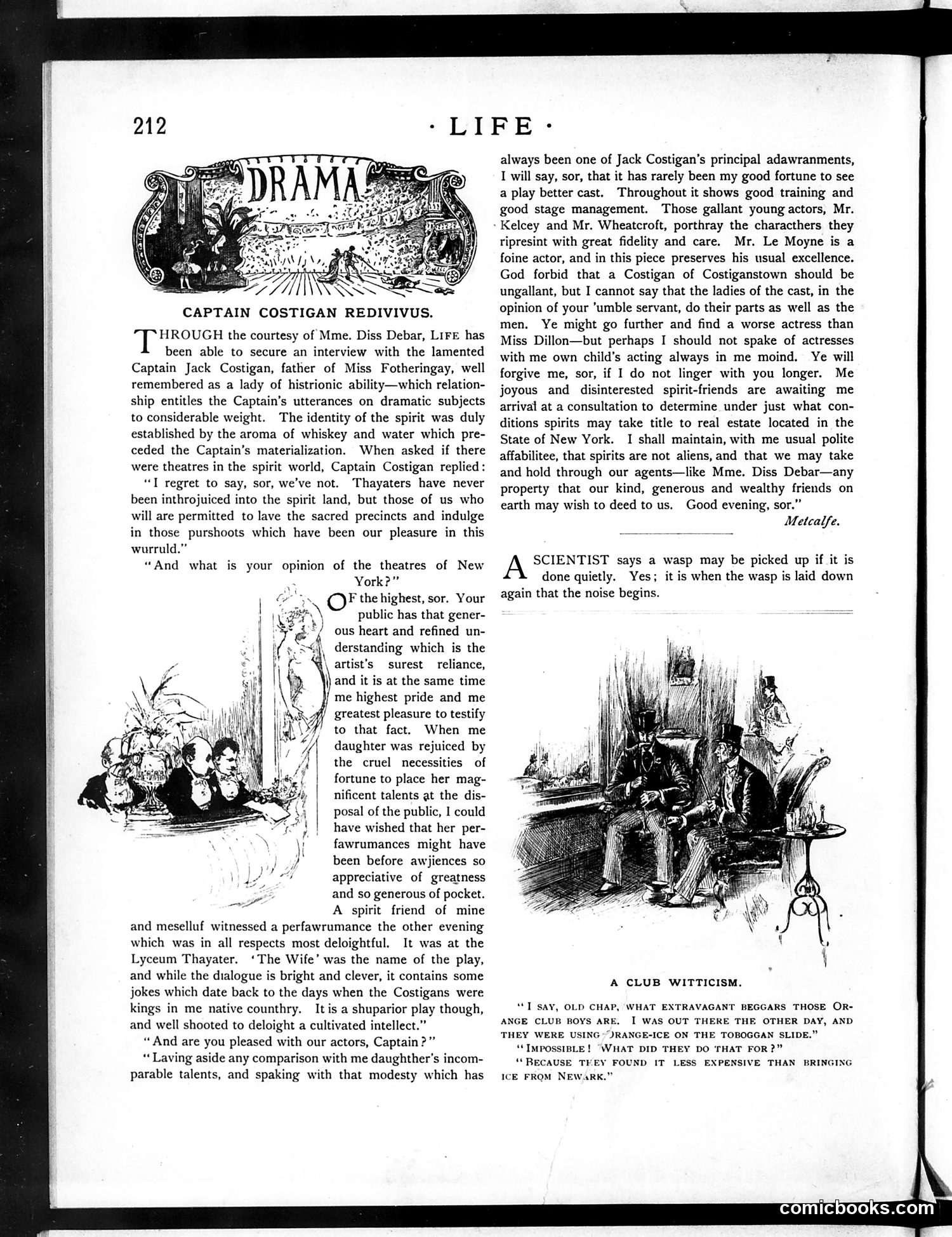Life — April 12, 1888 — page 10: Life, 1888-04-12
