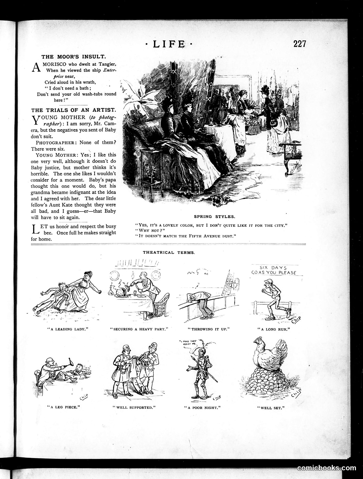 Life — April 19, 1888 — page 11: Life, 1888-04-19