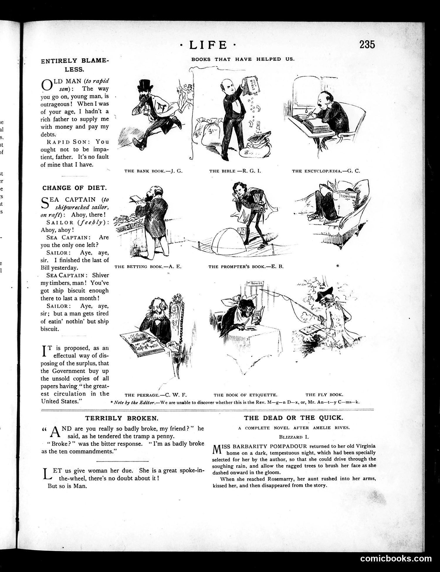 Life — April 26, 1888 — page 5: Life, 1888-04-26