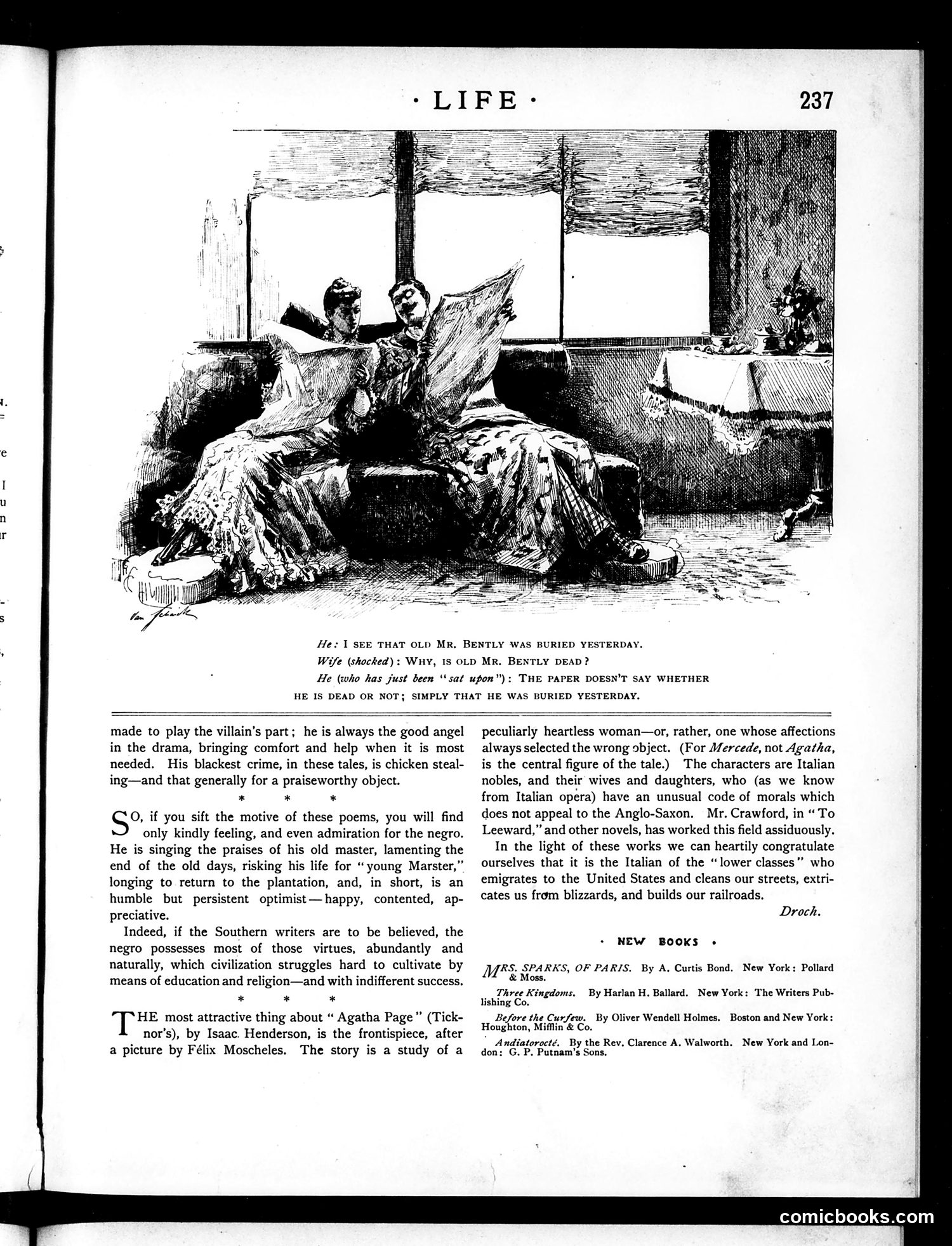 Life — April 26, 1888 — page 7: Life, 1888-04-26