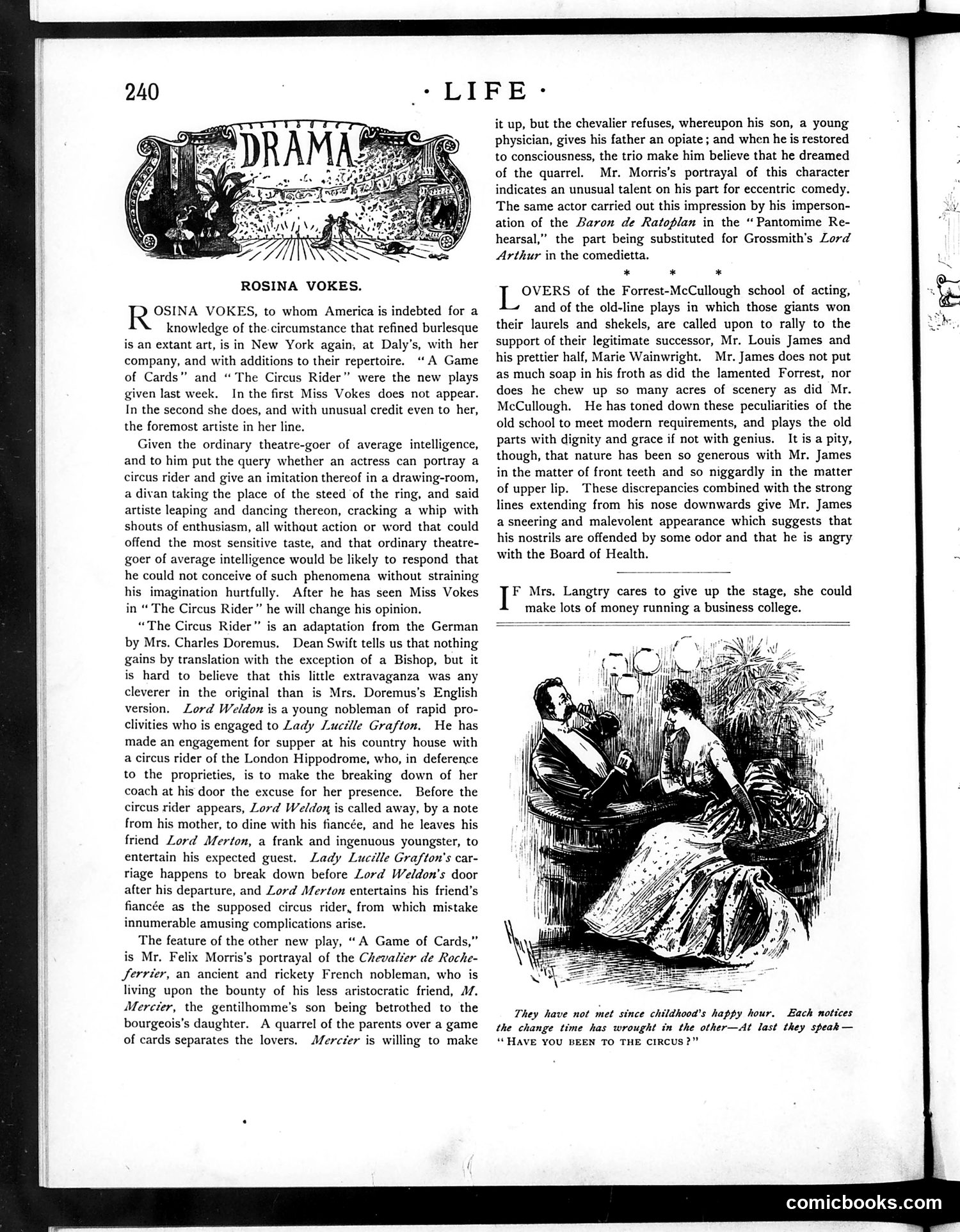 Life — April 26, 1888 — page 10: Life, 1888-04-26