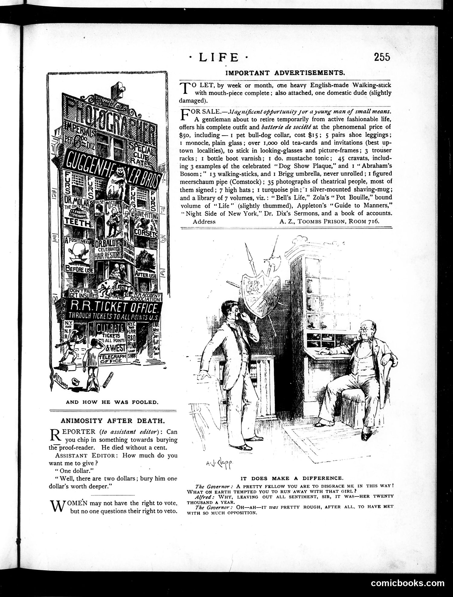Life — May 3, 1888 — page 11: Life, 1888-05-03