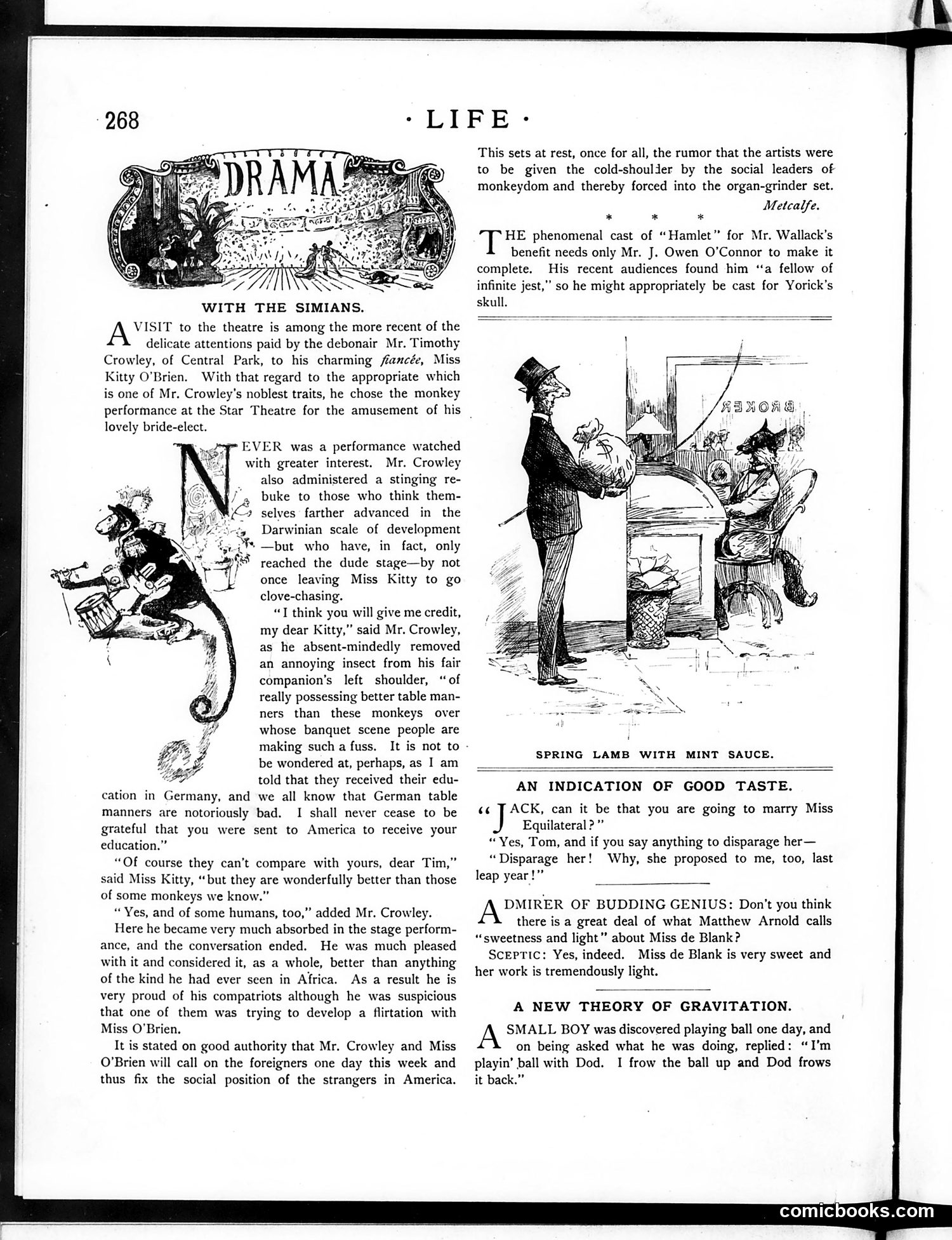 Life — May 10, 1888 — page 10: Life, 1888-05-10