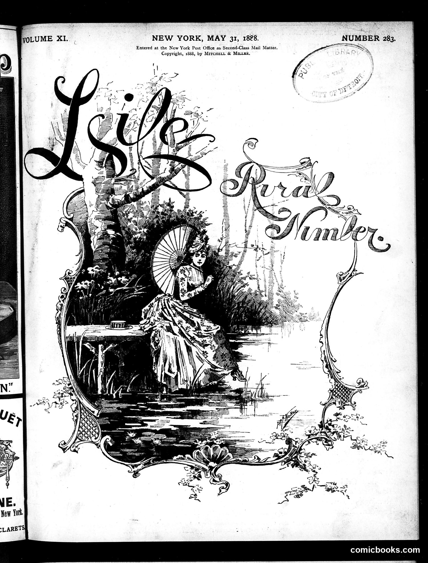 Life — May 31, 1888 — page 1: Life, 1888-05-31