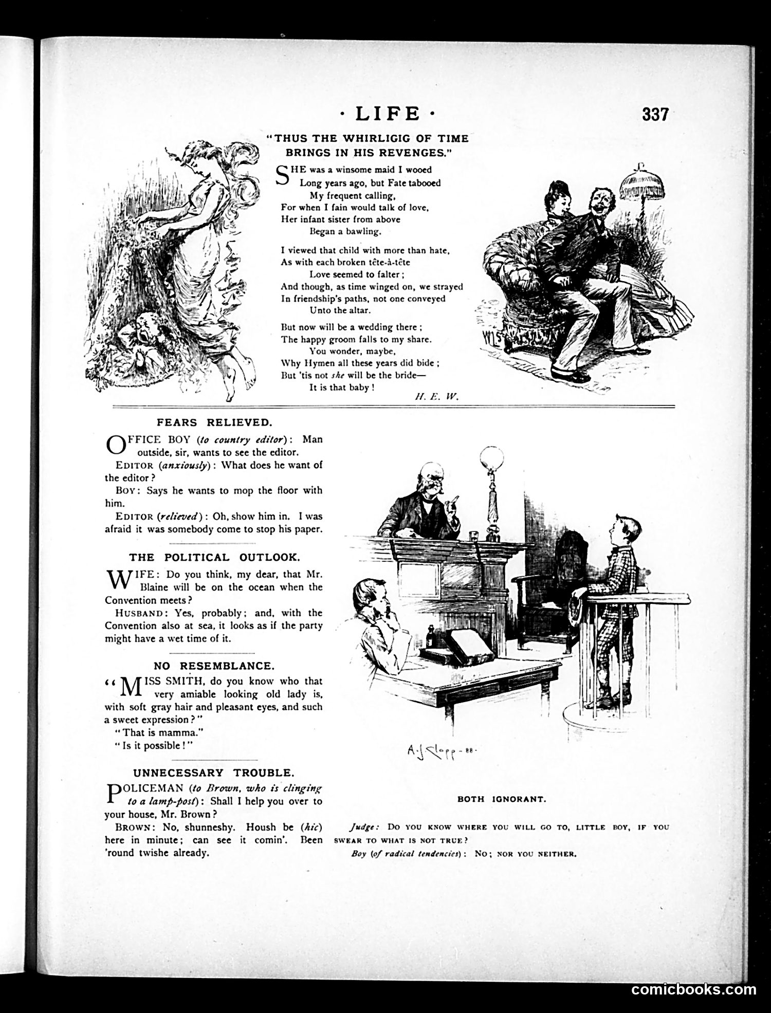 Life — June 14, 1888 — page 7: Life, 1888-06-14