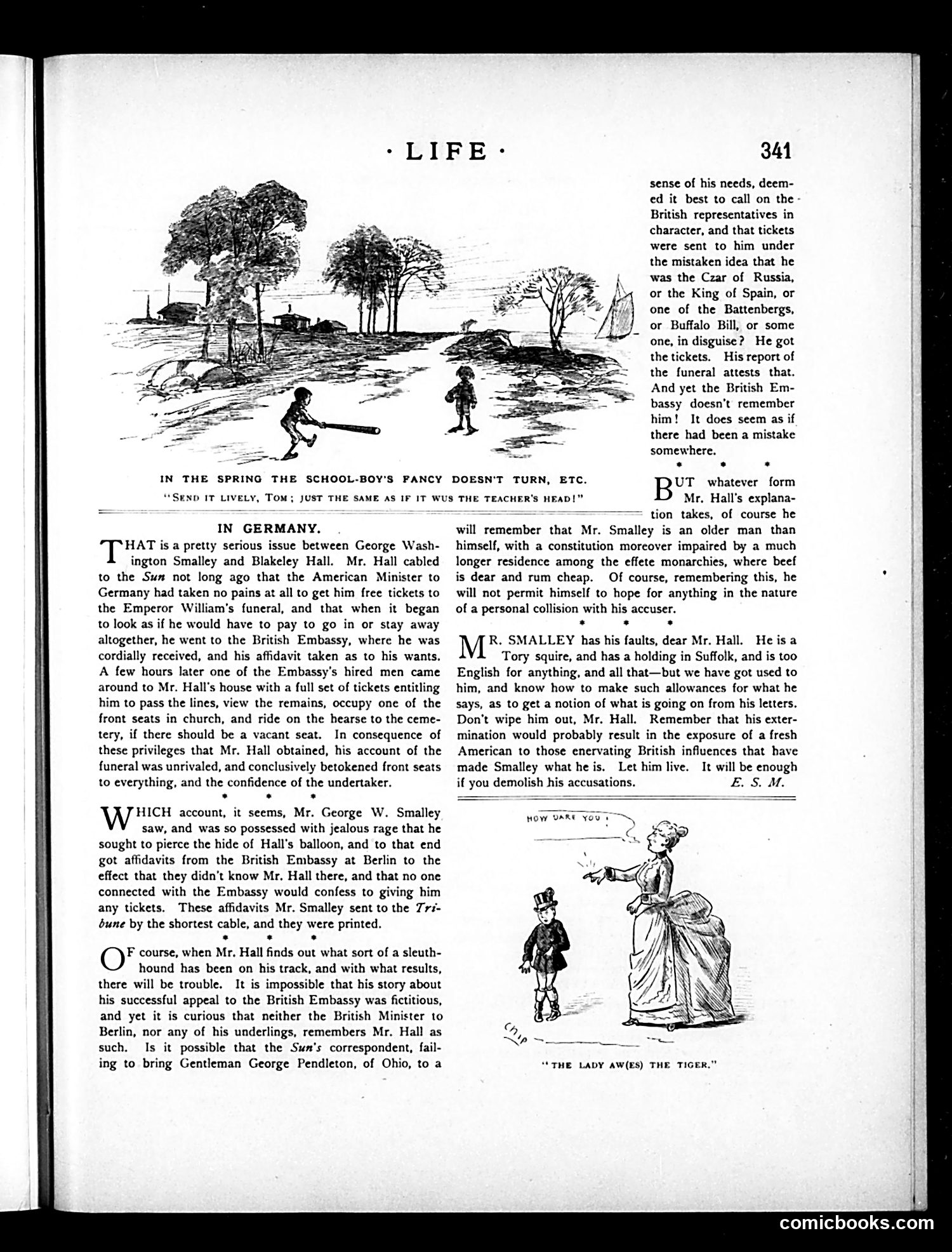 Life — June 14, 1888 — page 11: Life, 1888-06-14