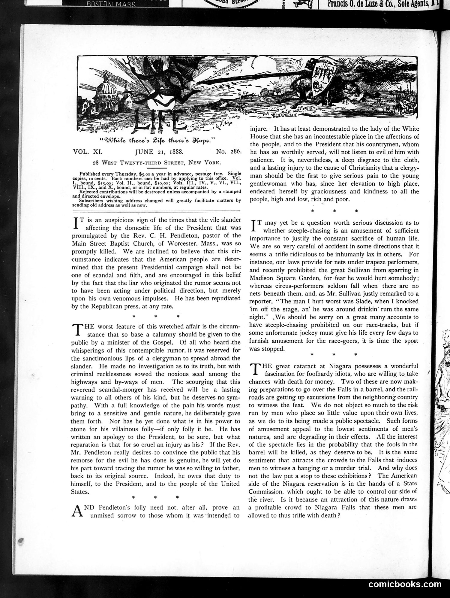 Life — June 21, 1888 — page 2: Life, 1888-06-21