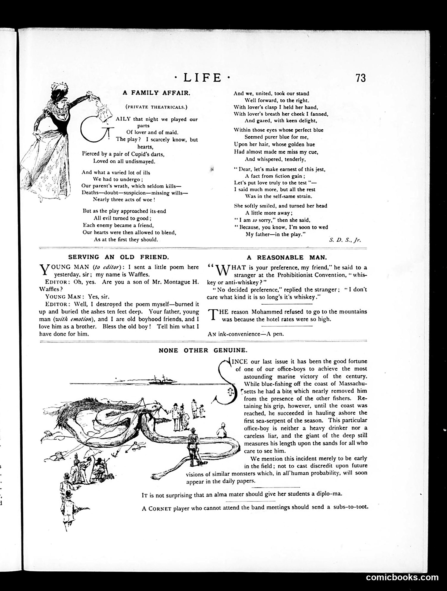 Life — August 9, 1888 — page 3: Life, 1888-08-09