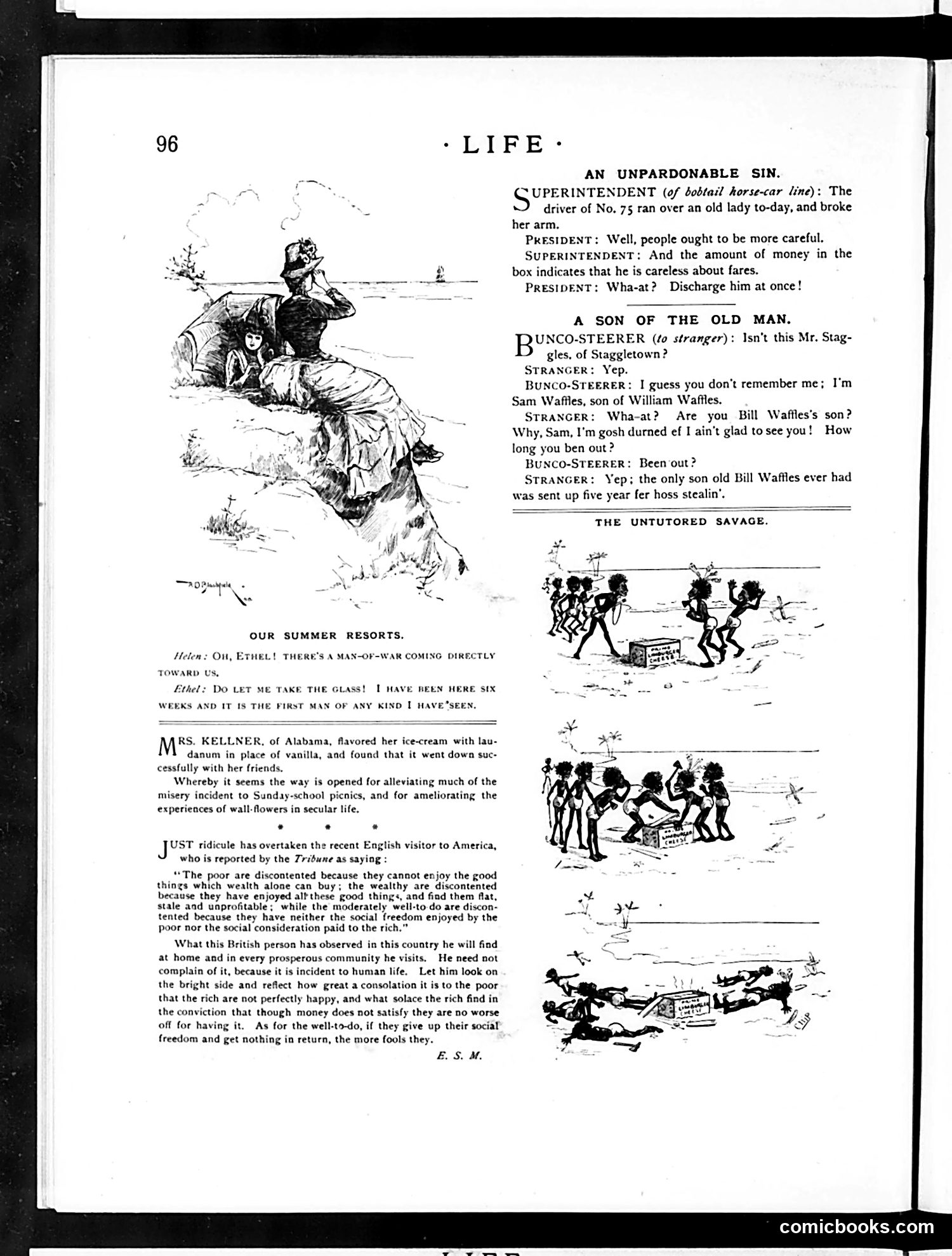 Life — August 16, 1888 — page 12: Life, 1888-08-16