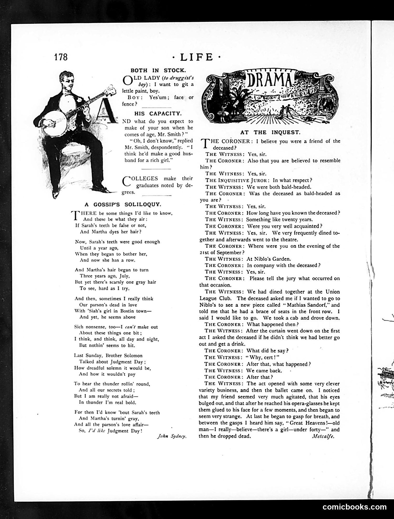 Life — September 27, 1888 — page 10: Life, 1888-09-27