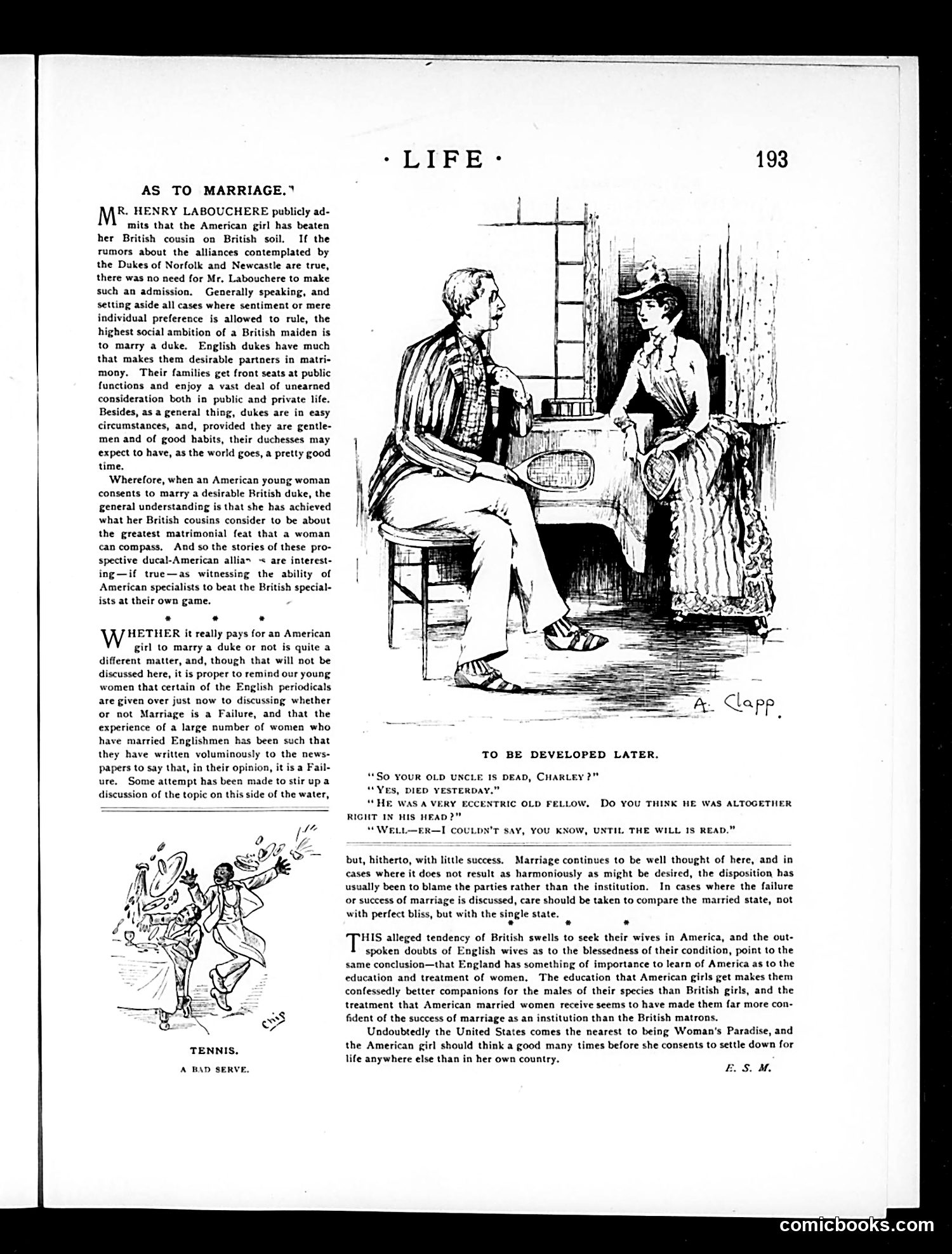 Life — October 4, 1888 — page 11: Life, 1888-10-04