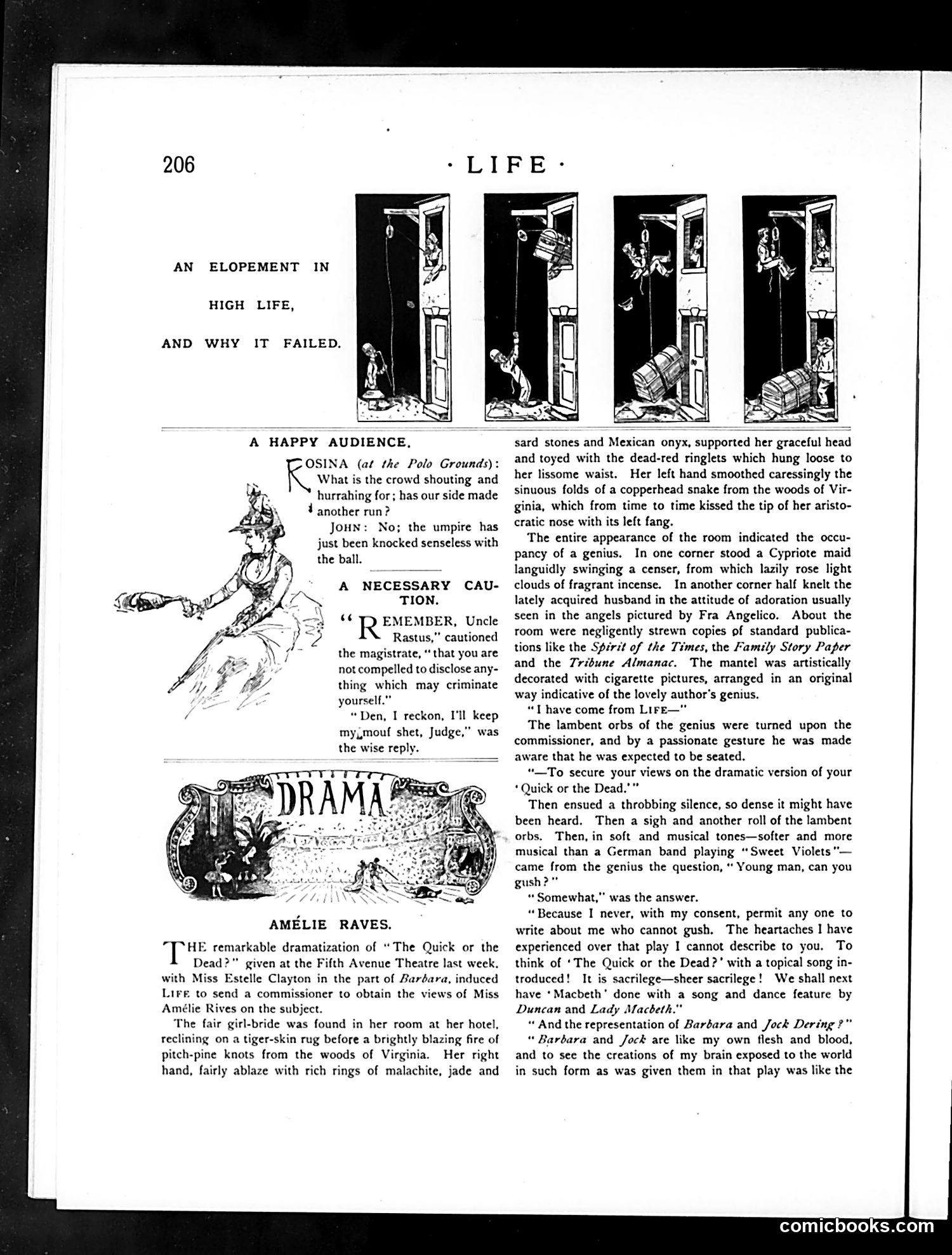 Life — October 11, 1888 — page 10: Life, 1888-10-11