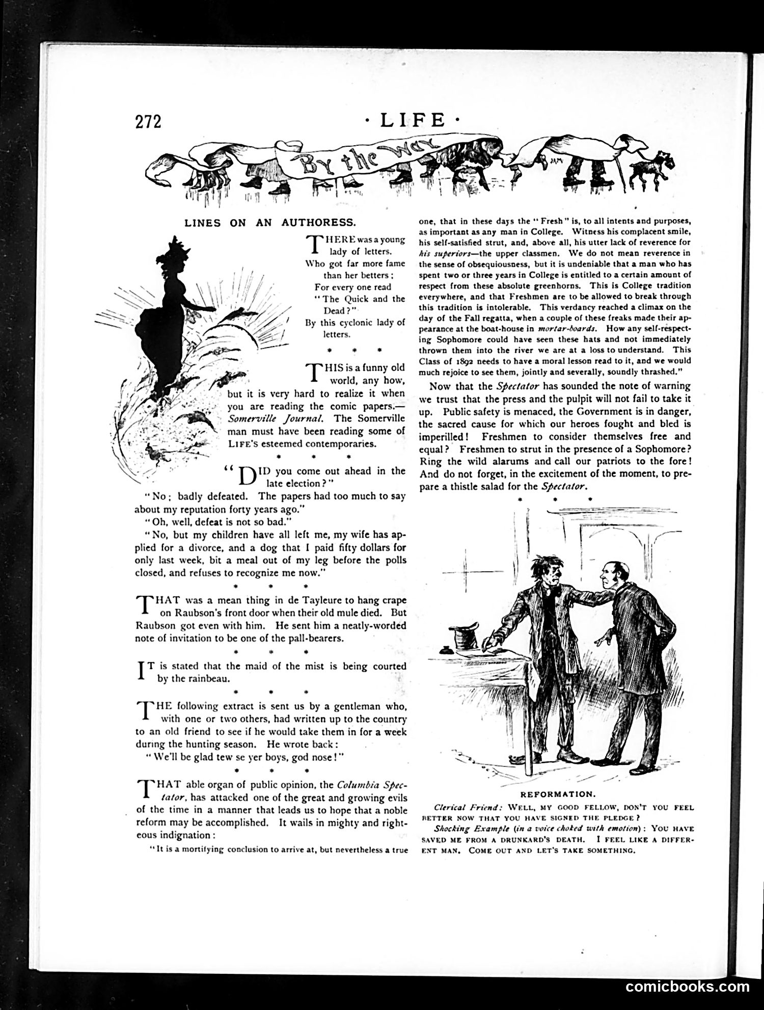 Life — November 15, 1888 — page 6: Life, 1888-11-15