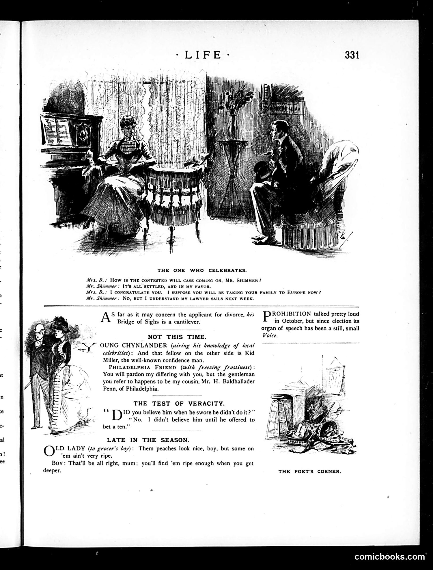 Life — December 13, 1888 — page 5: Life, 1888-12-13
