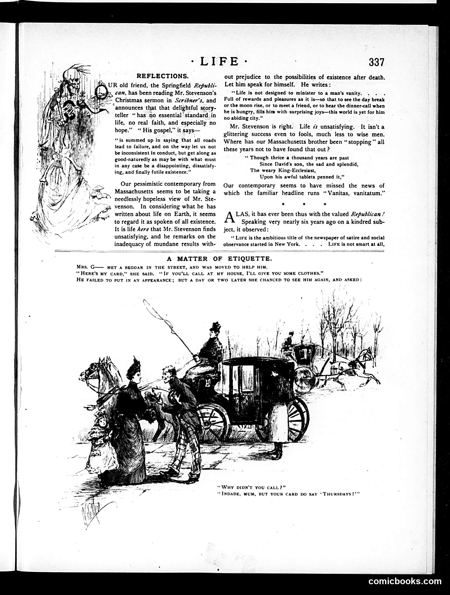 Life — December 13, 1888 — page 11: Life, 1888-12-13