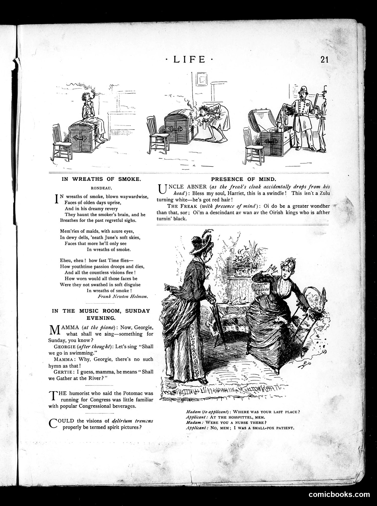 Life — January 10, 1889 — page 7: Life, 1889-01-10